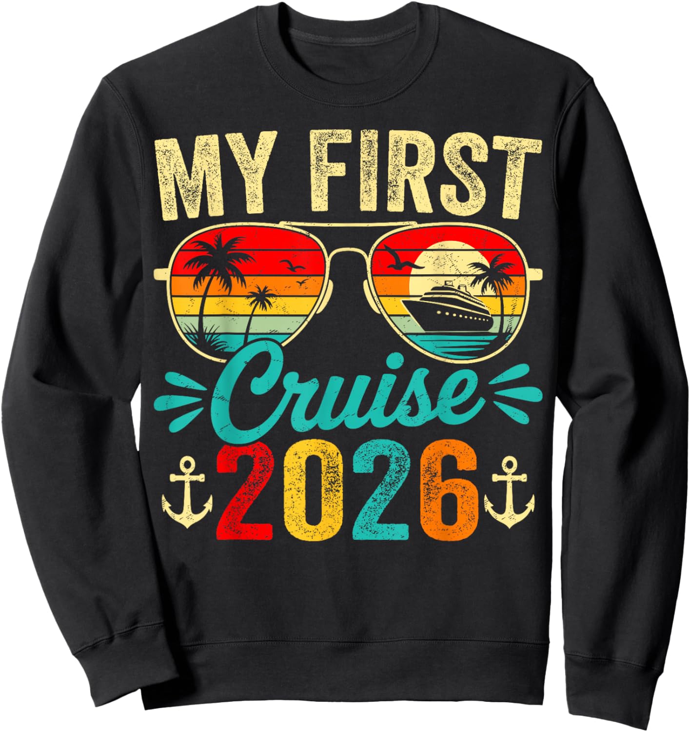 Vacation Sweatshirt - Sweatshirt | Black