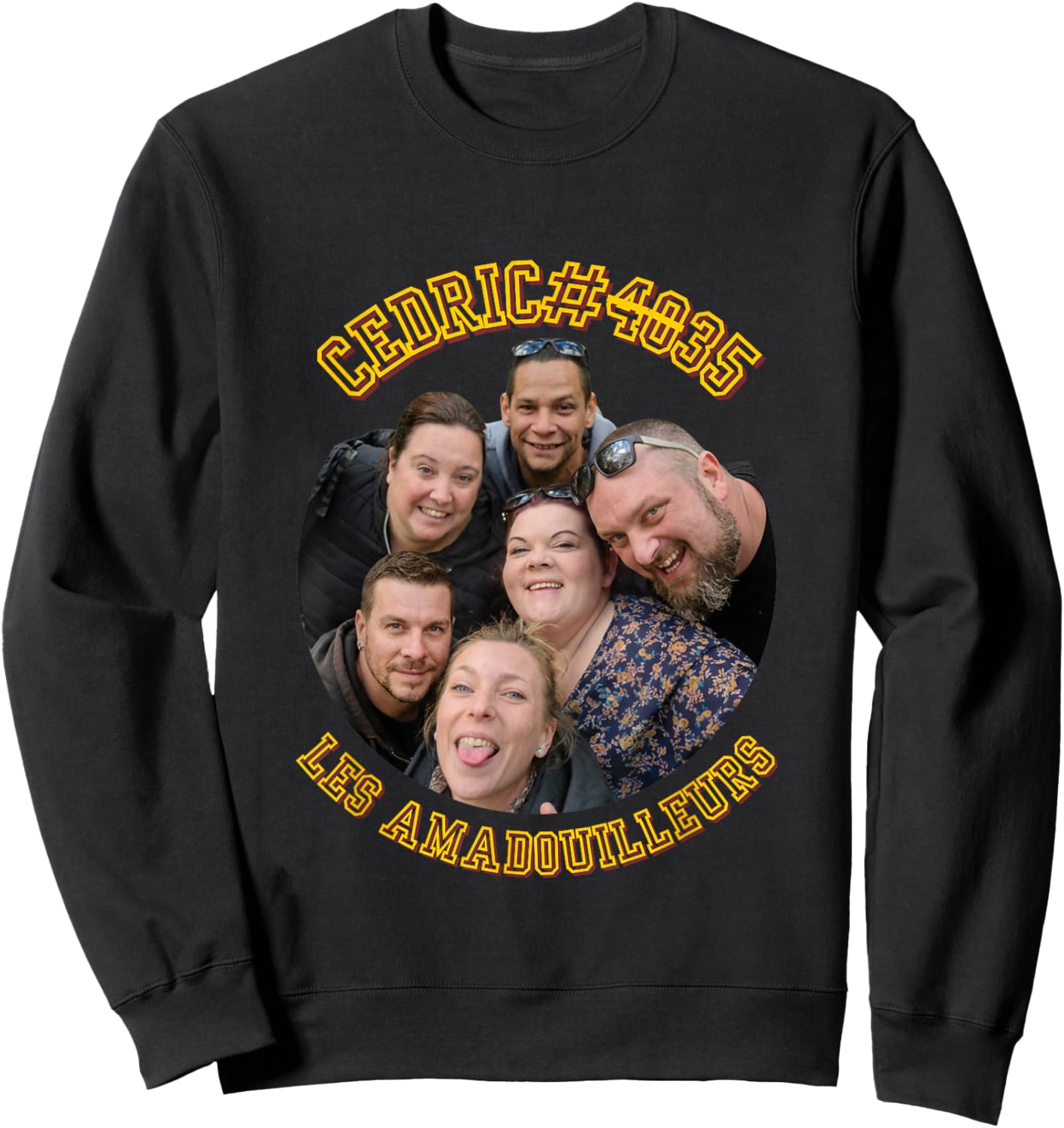 Bon Anniversaire Cédric 35 Ans Sweatshirt - Sweatshirt | Black
