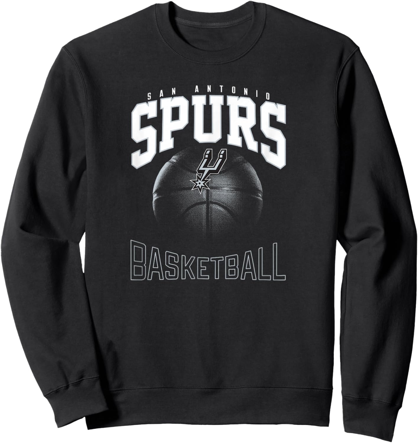 NBA Official San Antonio Spurs X Files Sweatshirt - Sweatshirt | Black