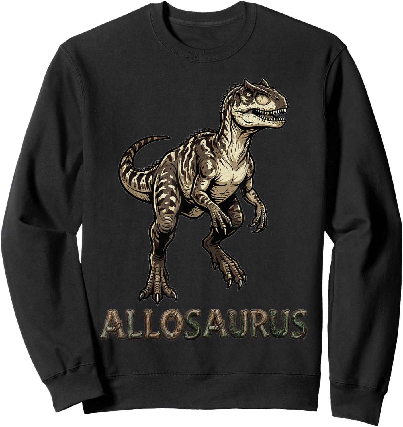 Allosauruses Allosaurus Sweatshirt - Sweatshirt | Black