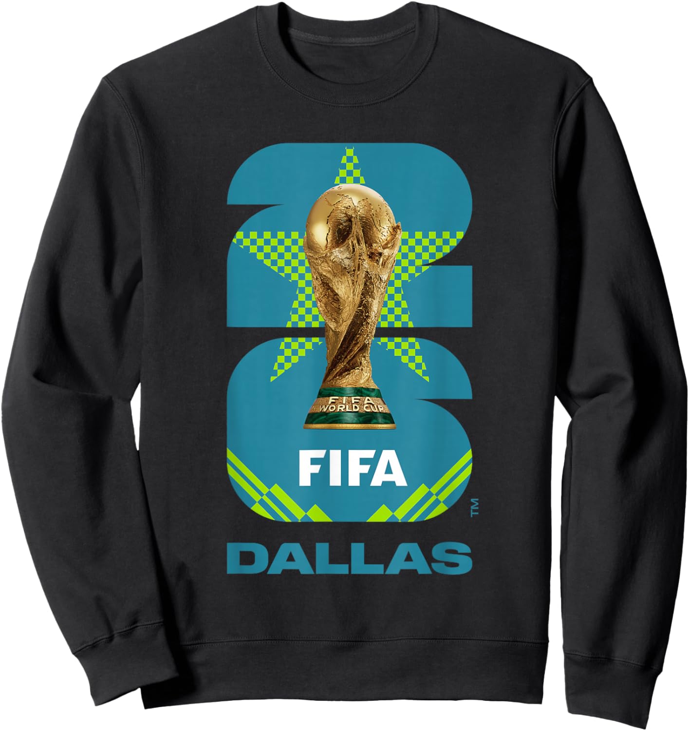 FIFA World CUP26 Dallas Trophy Color Sweatshirt - Sweatshirt | Black