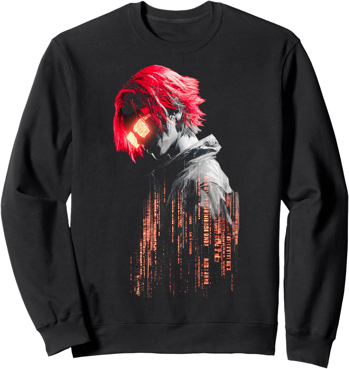 Anime Sweatshirt - Sweatshirt | Black