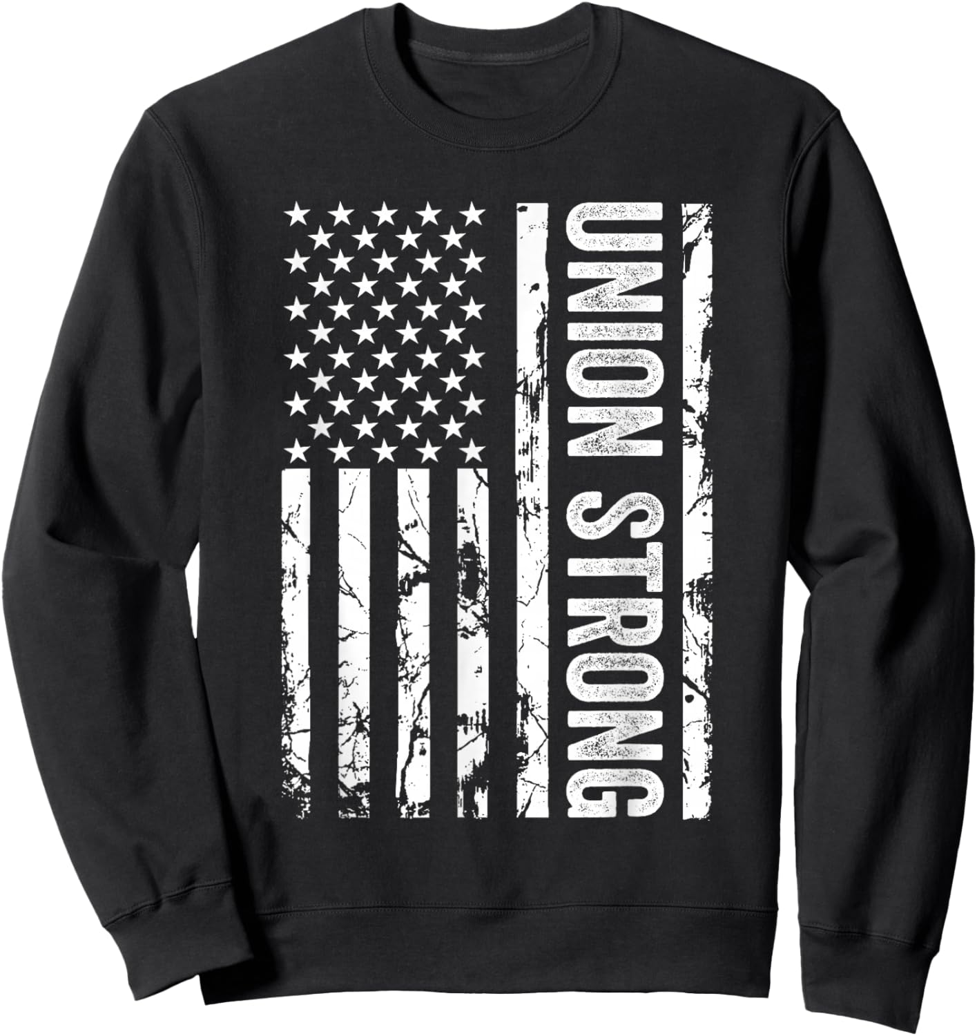 Union Workers Rights Union Strong Union Thug Sweatshirt - Sweatshirt | Black