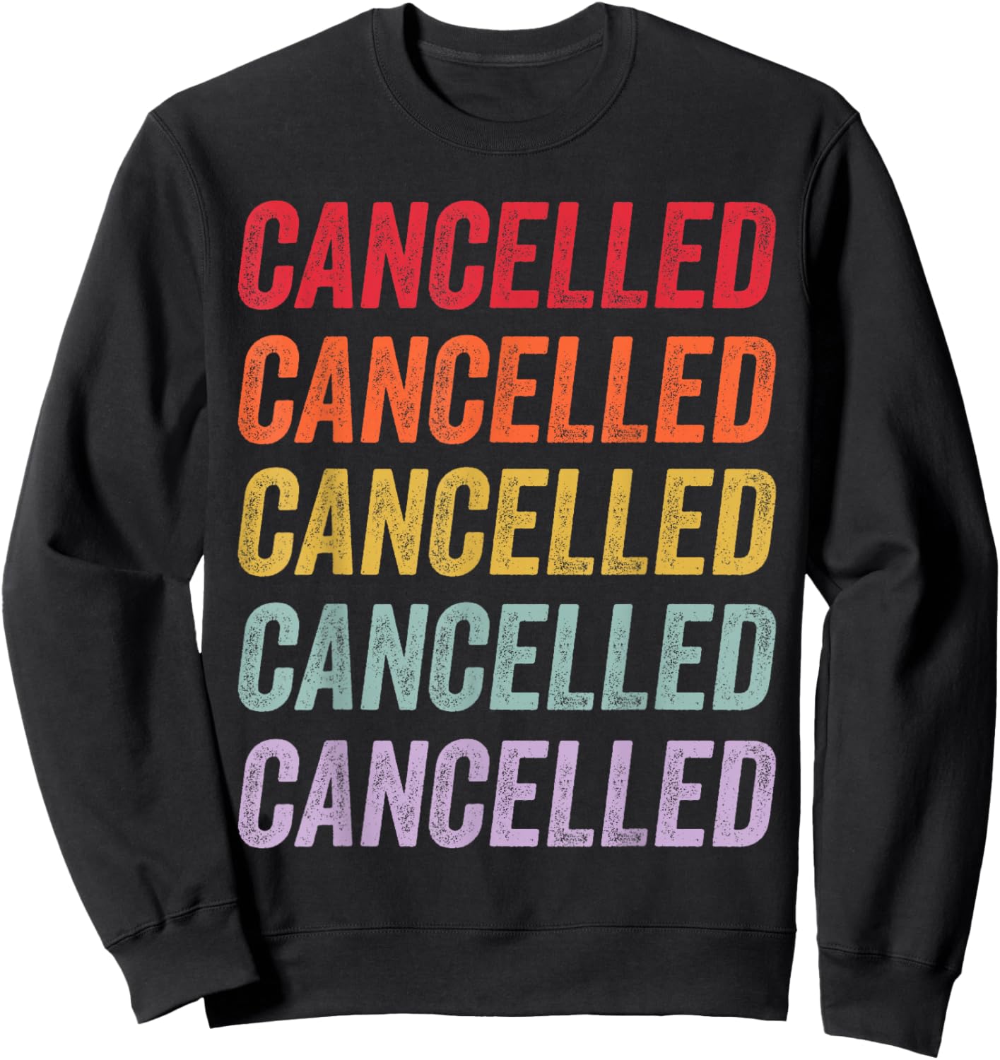 Annulé Sweatshirt - Sweatshirt | Black