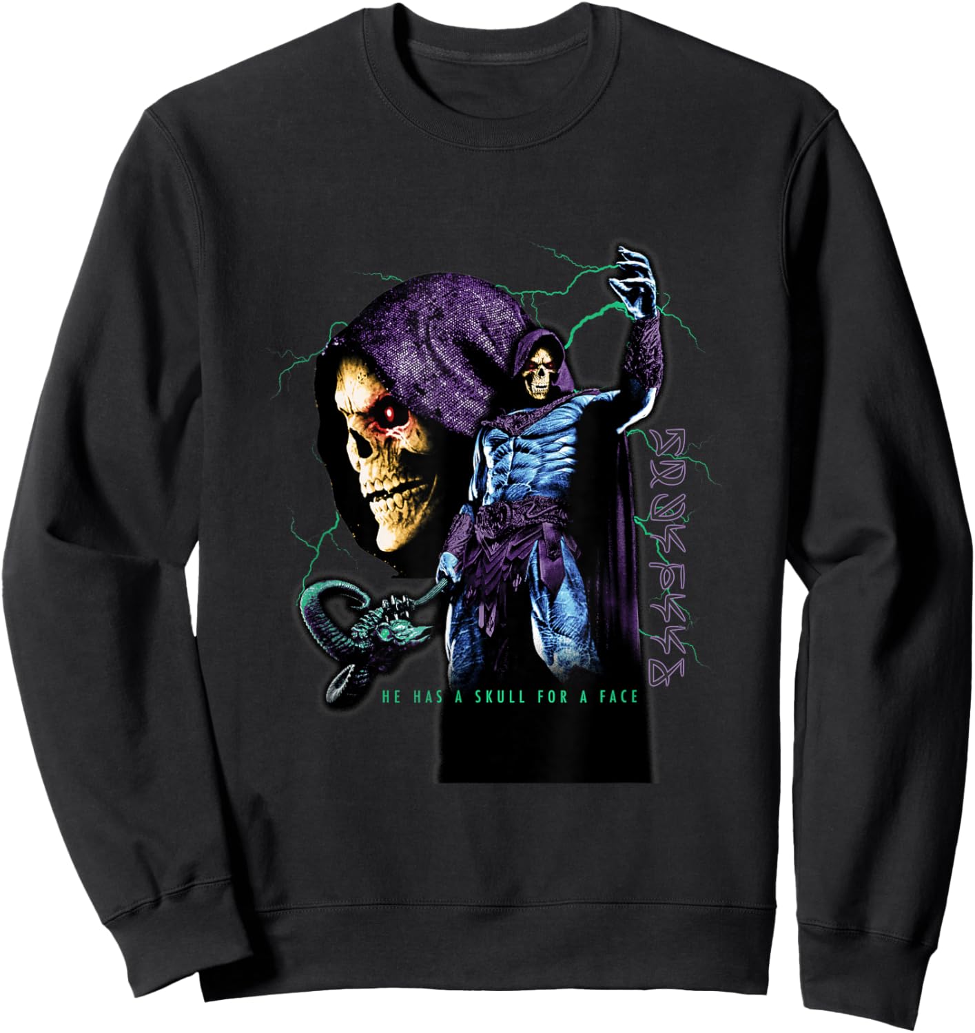 Masters of the Universe Skull for A Face Sweatshirt - Sweatshirt | Black