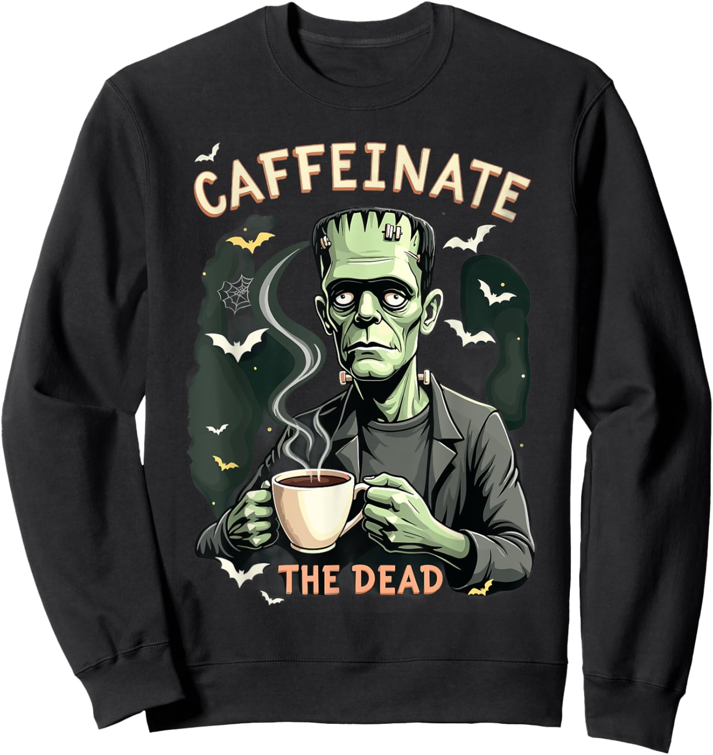Haunted Frankenstein's Brew Sweatshirt - Sweatshirt | Black