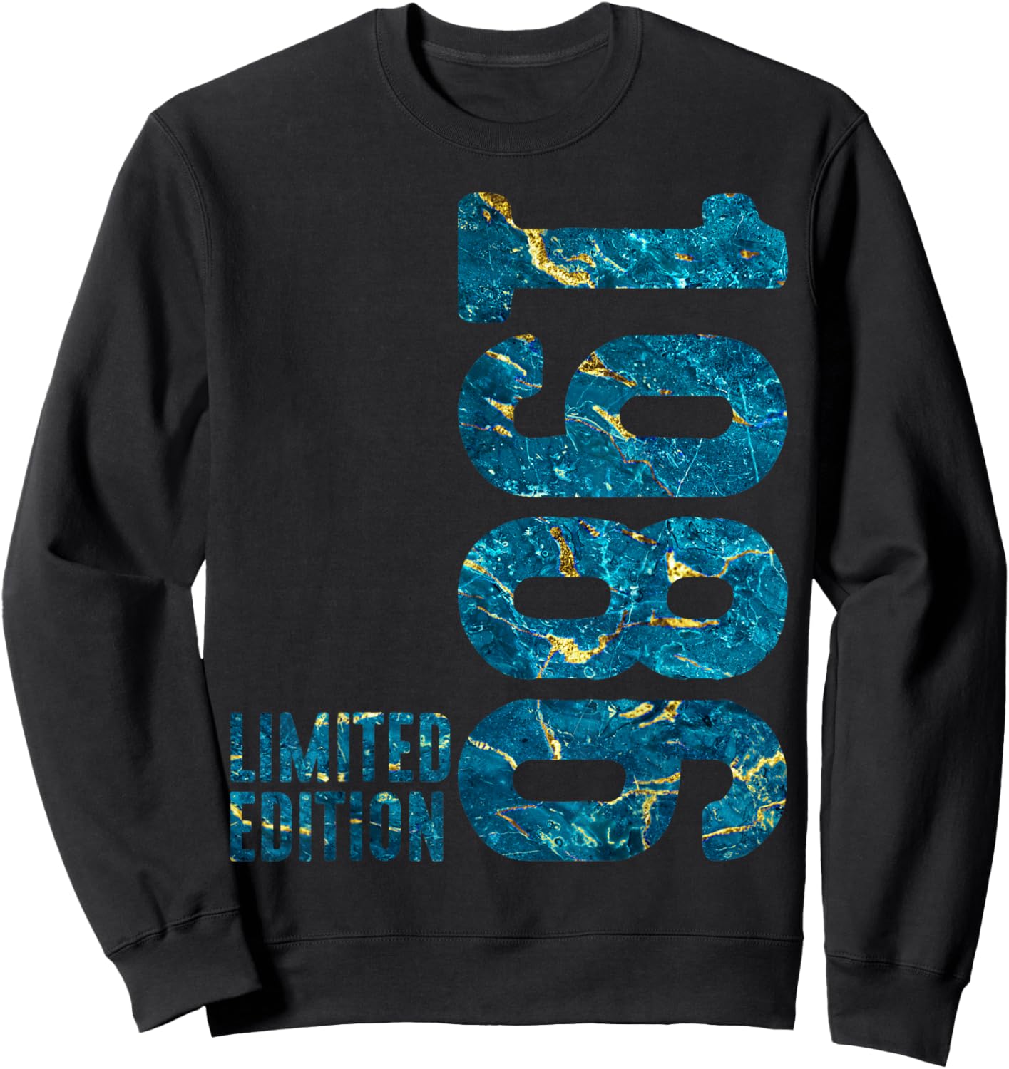 40th Birthday Man Woman 40 Years 1986 Decorative Gift Funny Sweatshirt - Sweatshirt | Black