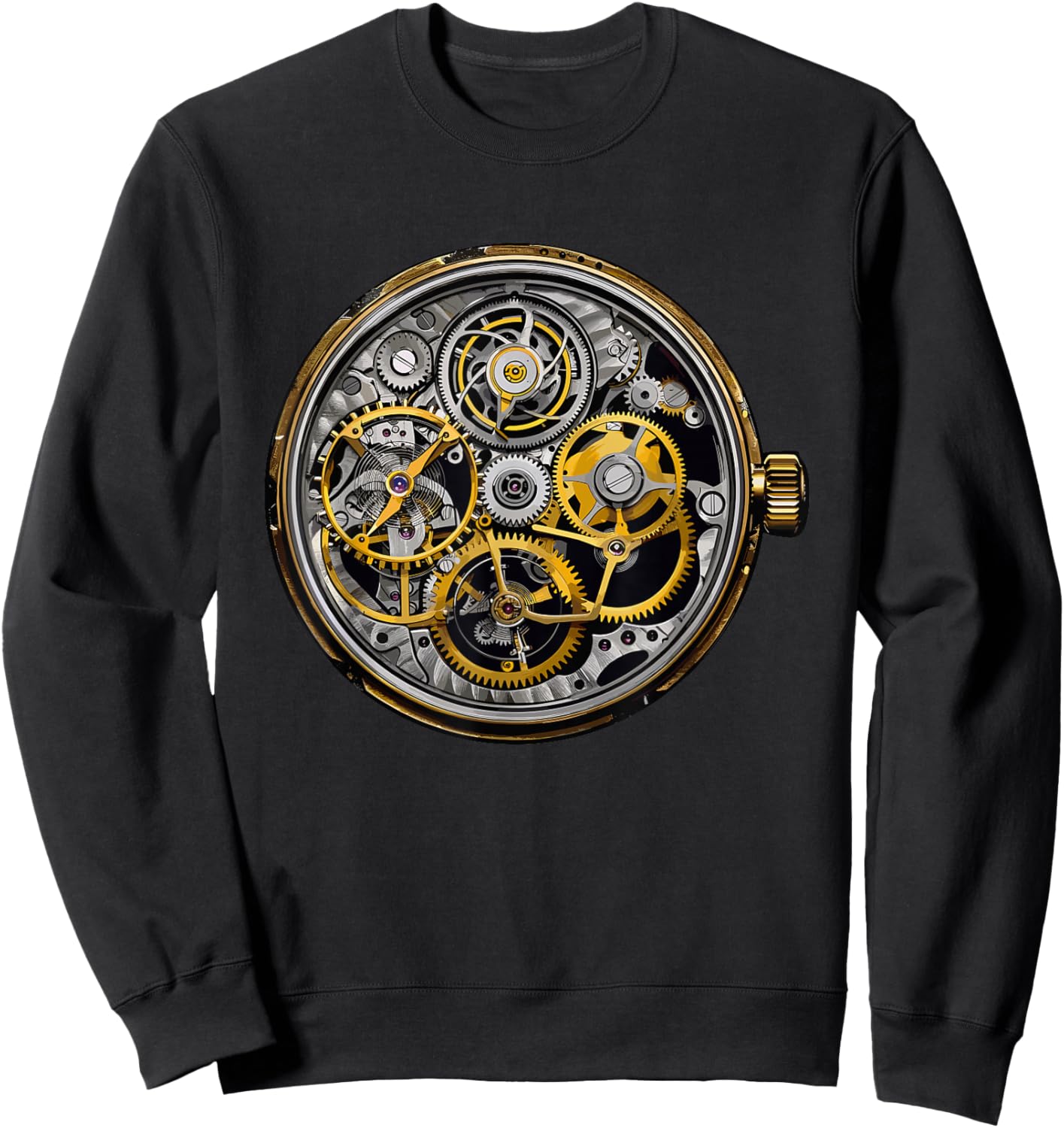 Clockmaker Horology Hour Horology Watch Enthusiast Sweatshirt - Sweatshirt | Black