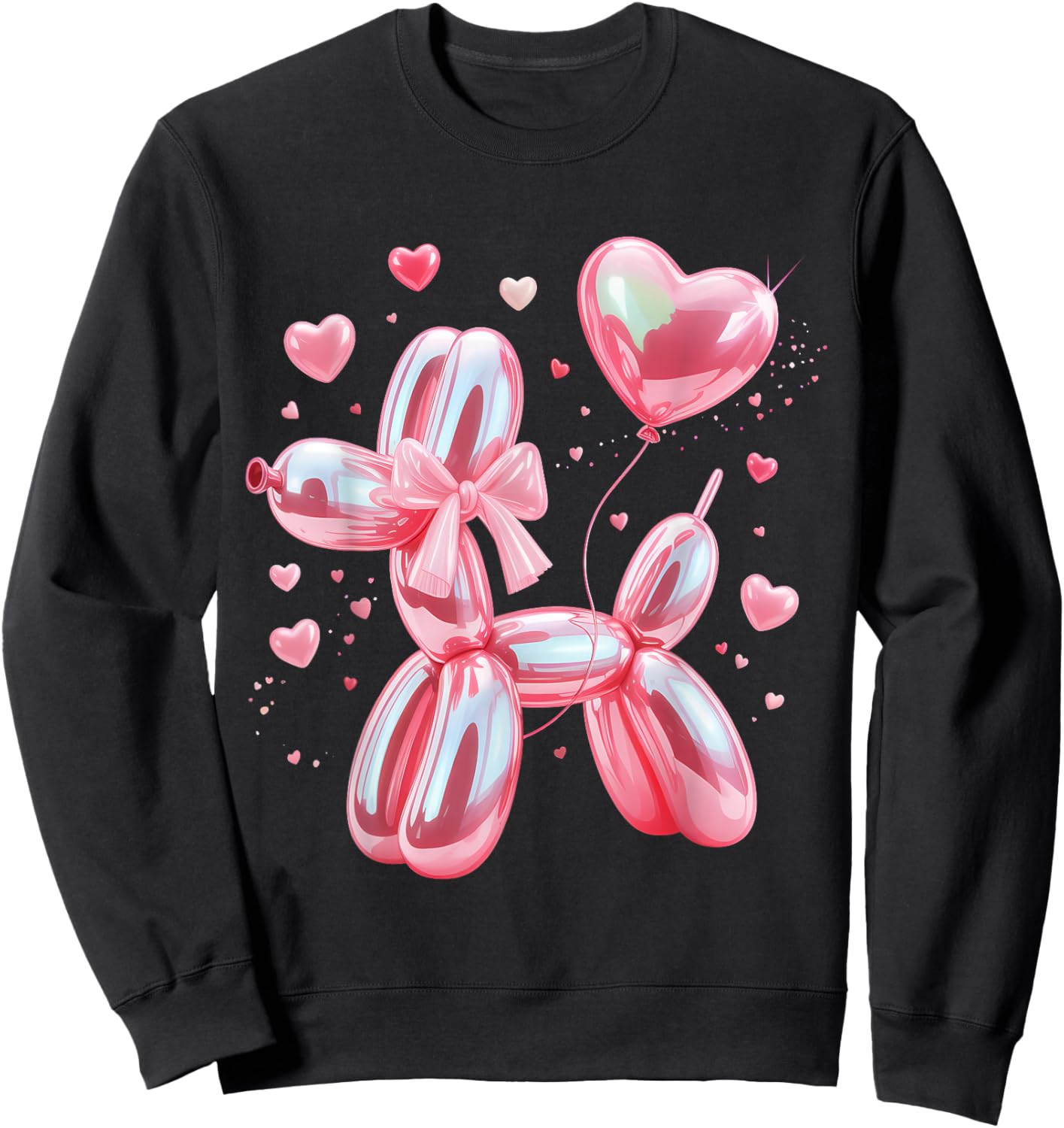 Ballon d'artiste en Forme de Chien Sweatshirt - Sweatshirt | Black
