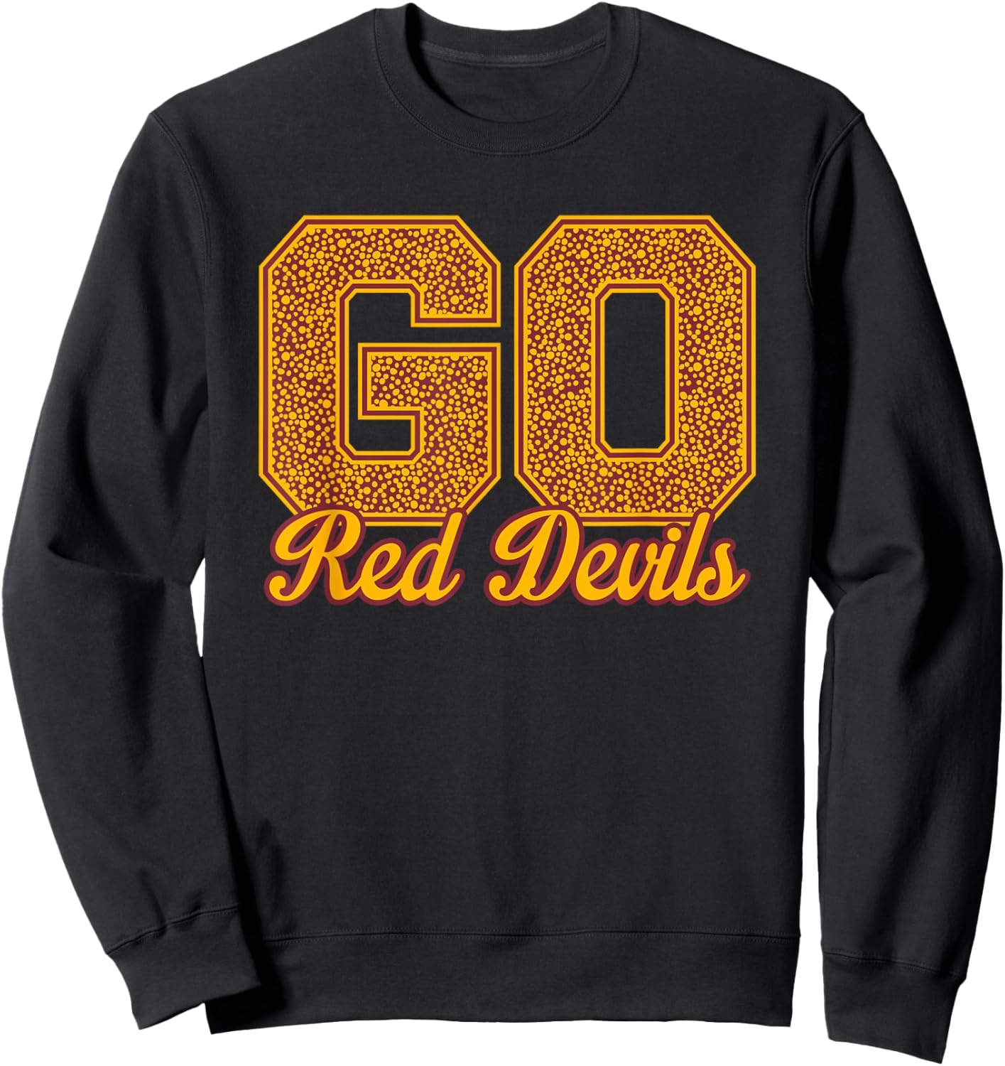 Russell Red Devils GO! School Pride Sweatshirt - Sweatshirt | Black