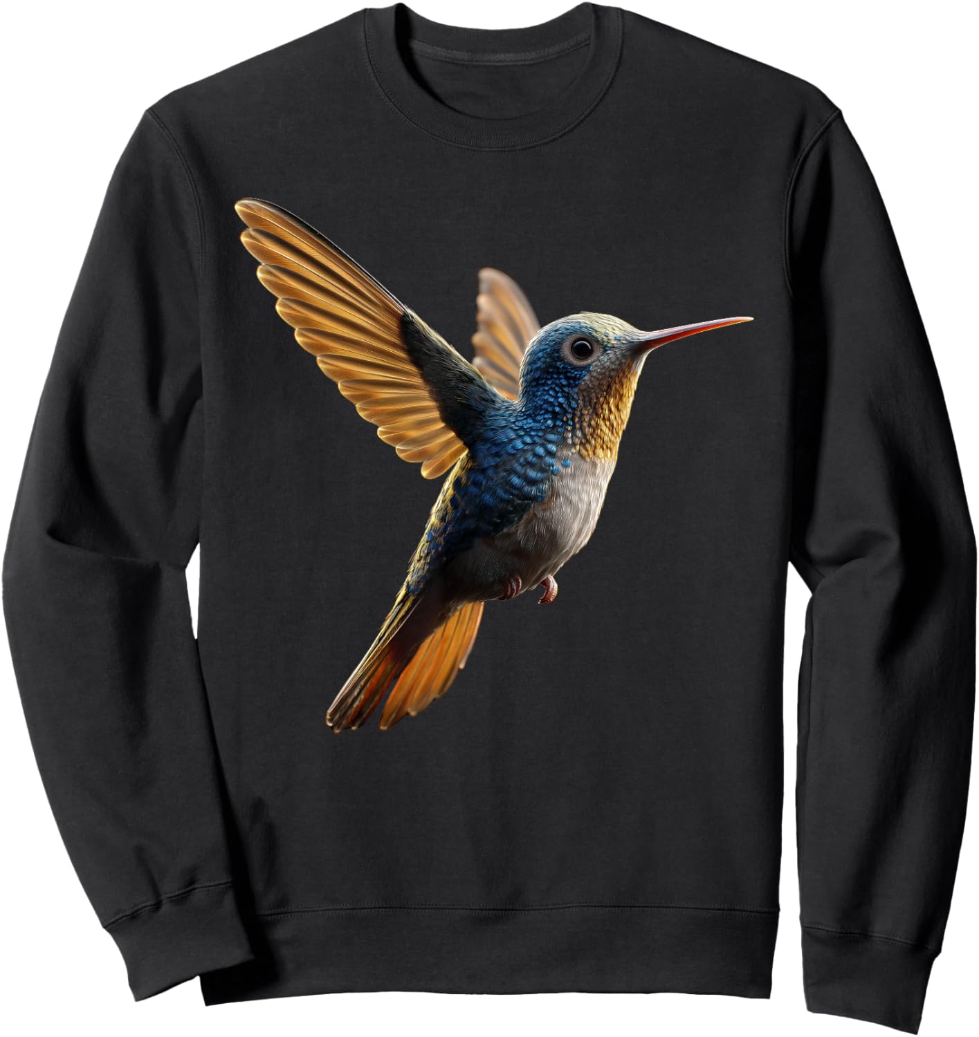 Hummingbird Hummingbird Bird Sweet Hummingbirds Sweatshirt - Sweatshirt | Black