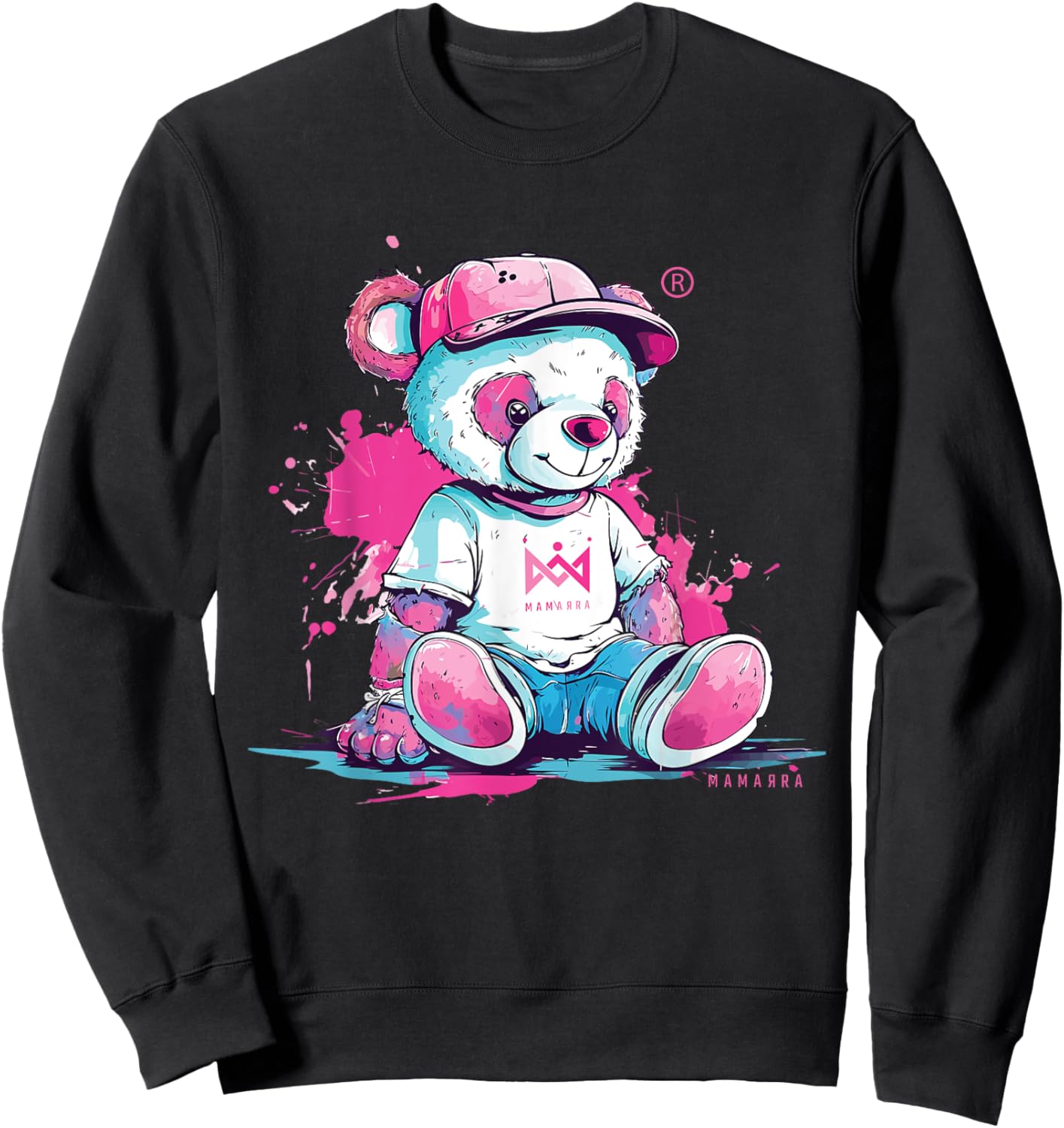 Mamarra Teedy bear Sweatshirt - Sweatshirt | Black