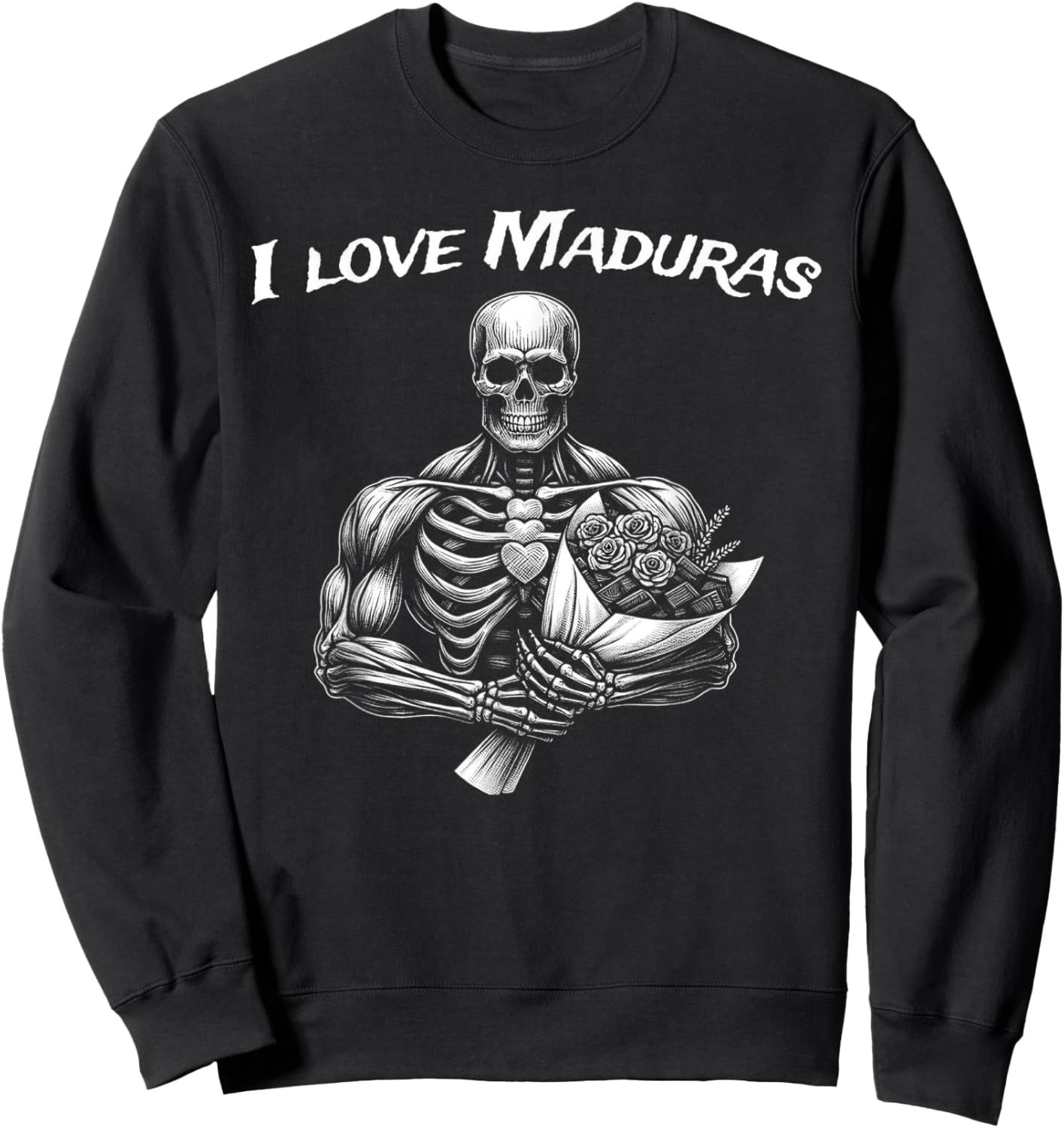 Frases Chidas Funny Mexicans Sarcasm Skull Sayings Hispanic Sweatshirt - Sweatshirt | Black