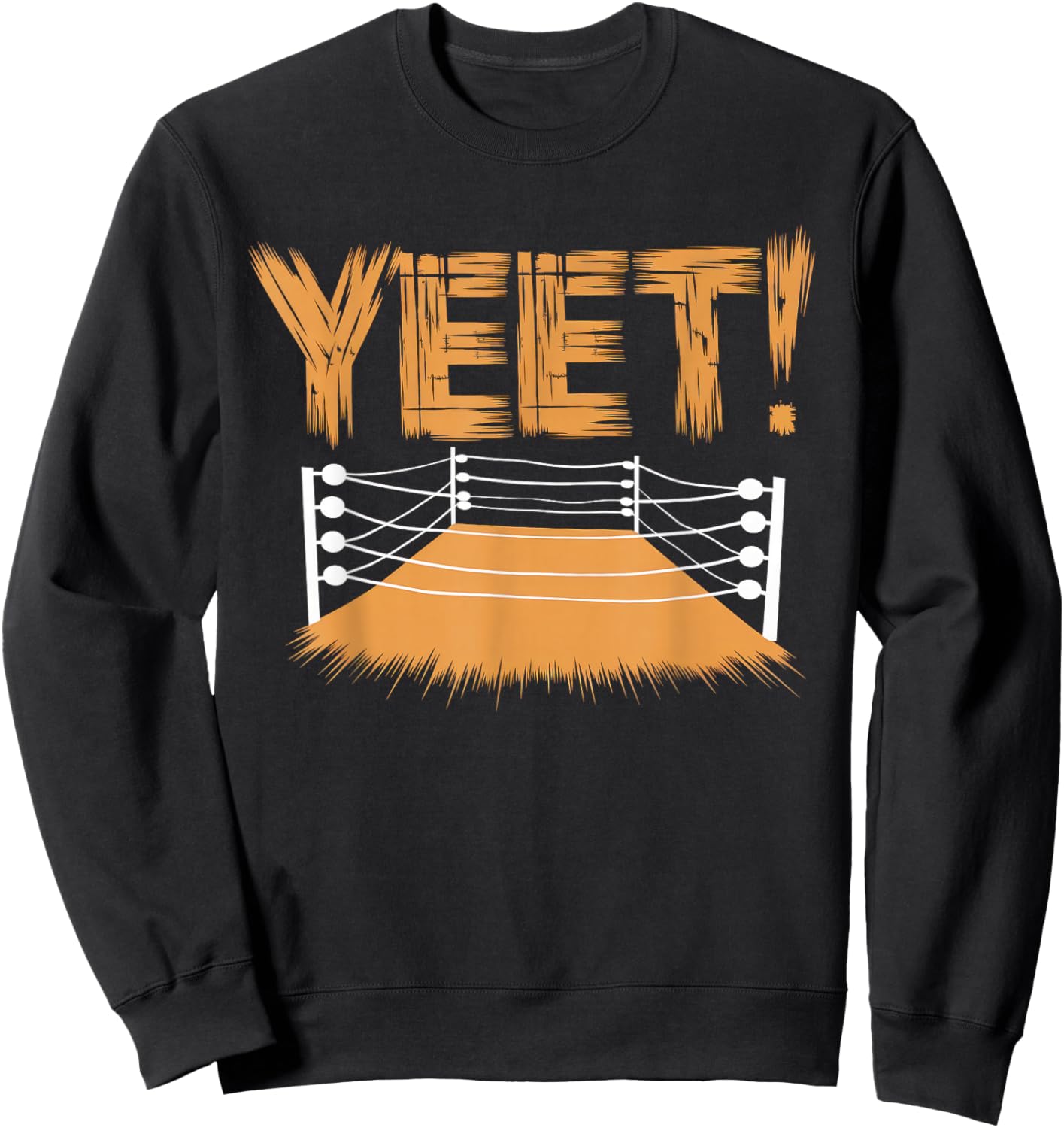 Yeet Funny Saying Meme Slang Men Boys Kids Women Sweatshirt - Sweatshirt | Black