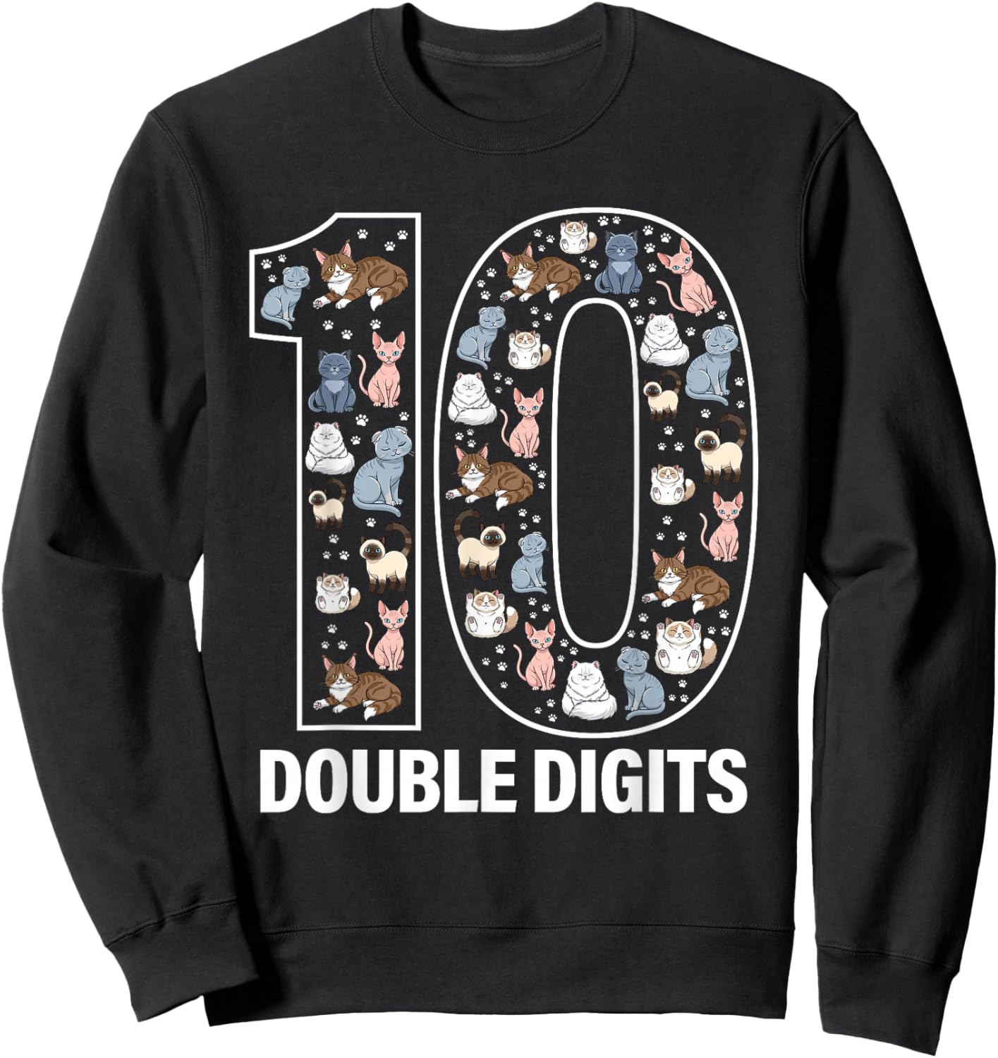 T-Shirt Sweatshirt - Sweatshirt | Black