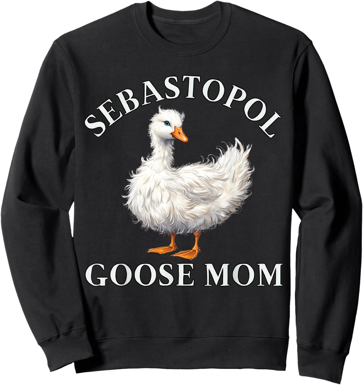 Sebastopol Goose Mom Sweatshirt - Sweatshirt | Black