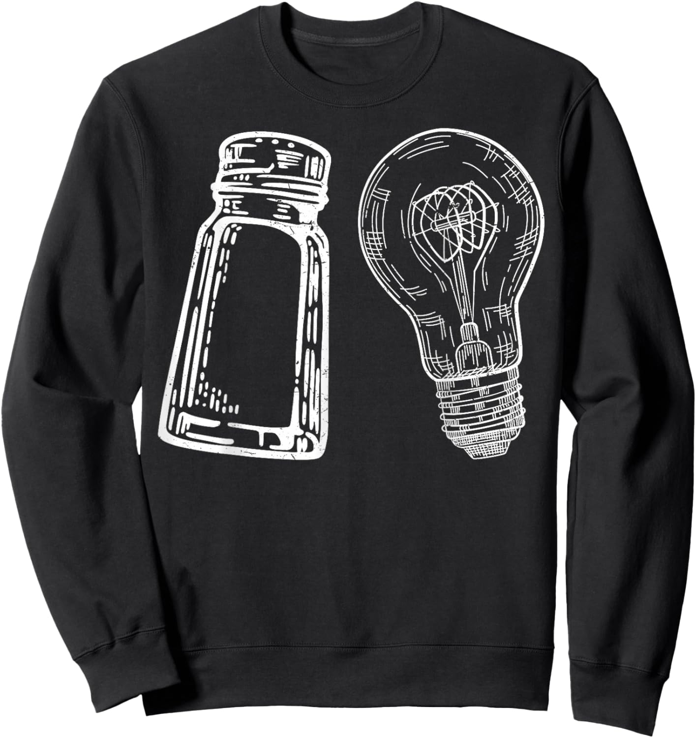 Salt & Light Be Ye Salt Bible Verses Matthew 5:13-16 Christ Sweatshirt - Sweatshirt | Black