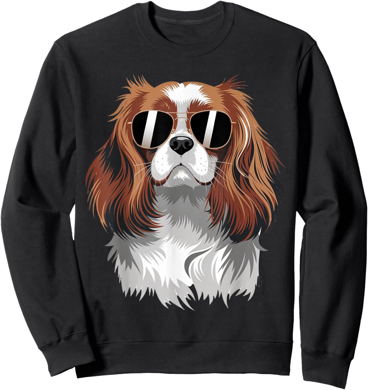 Funny Proud Cavalier King Charles Spaniel Dog Sweatshirt - Sweatshirt | Black