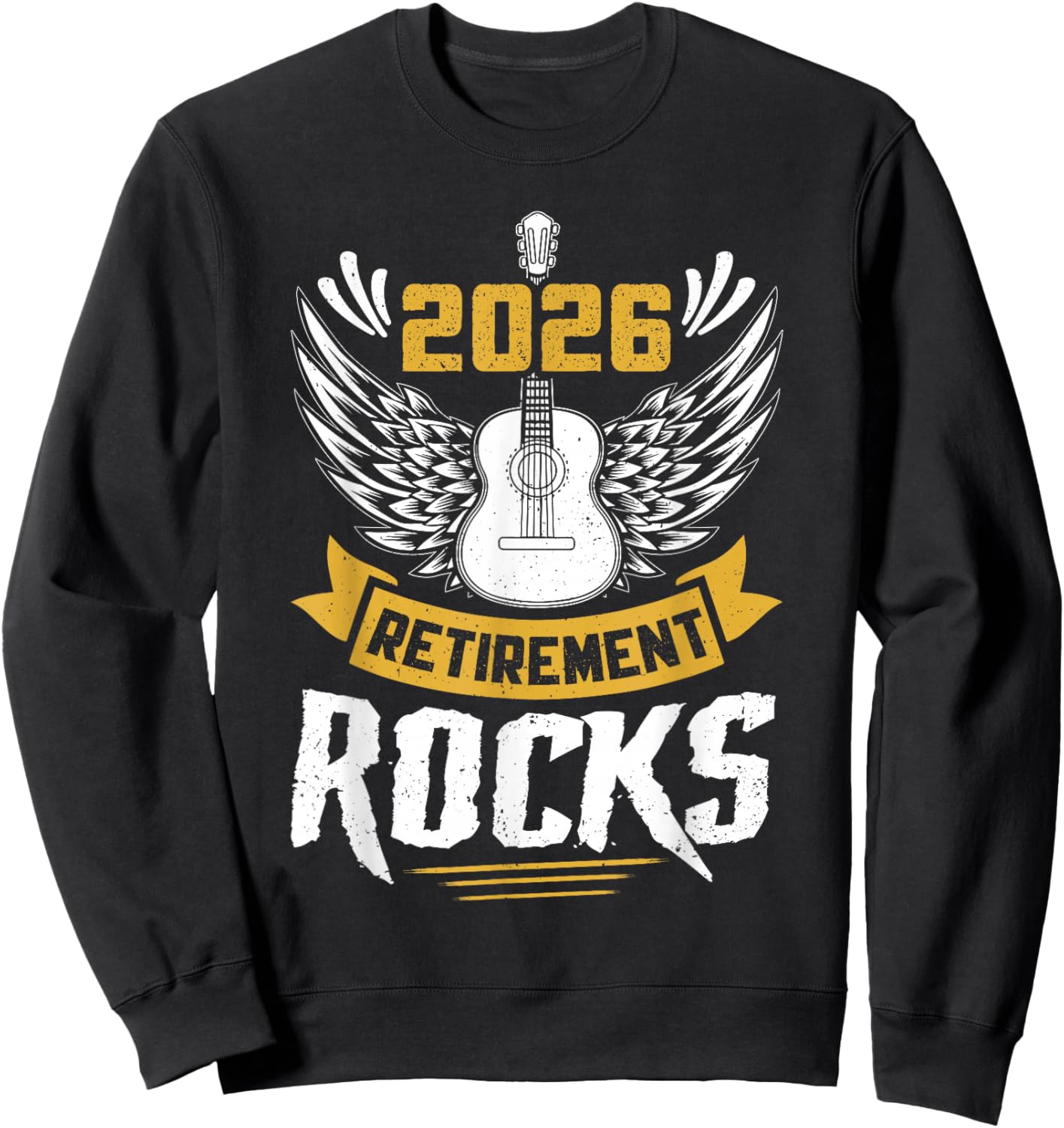 Retirement 2026 Retirement Rocks Funny Retirement 202 Sweatshirt - Sweatshirt | Black