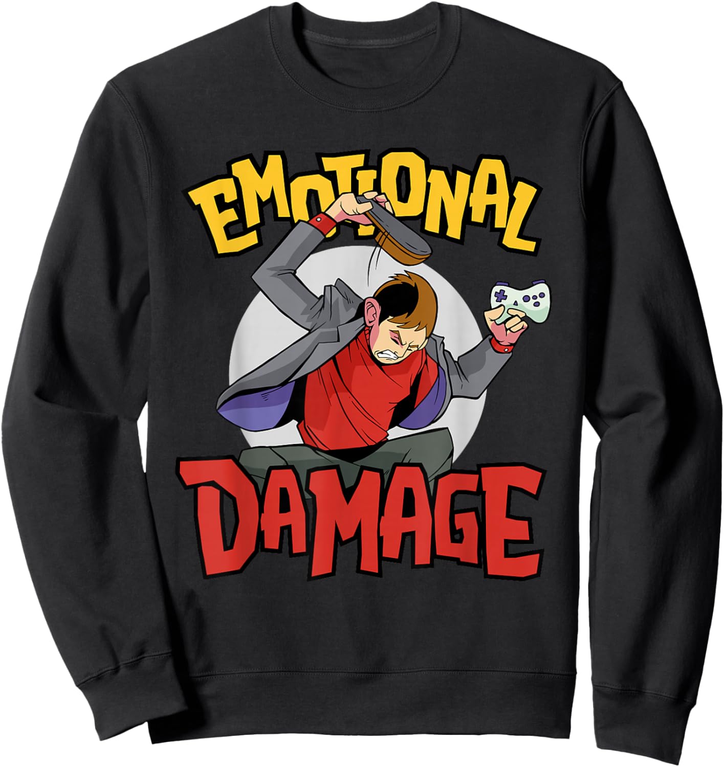 Emotional Damage Sweatshirt - Sweatshirt | Black
