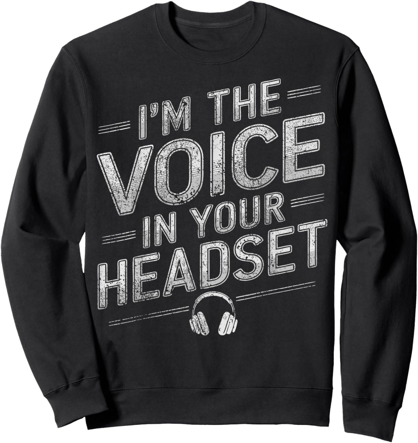 Stage Manager Headset Theatre Director Theater Manager Sweatshirt - Sweatshirt | Black