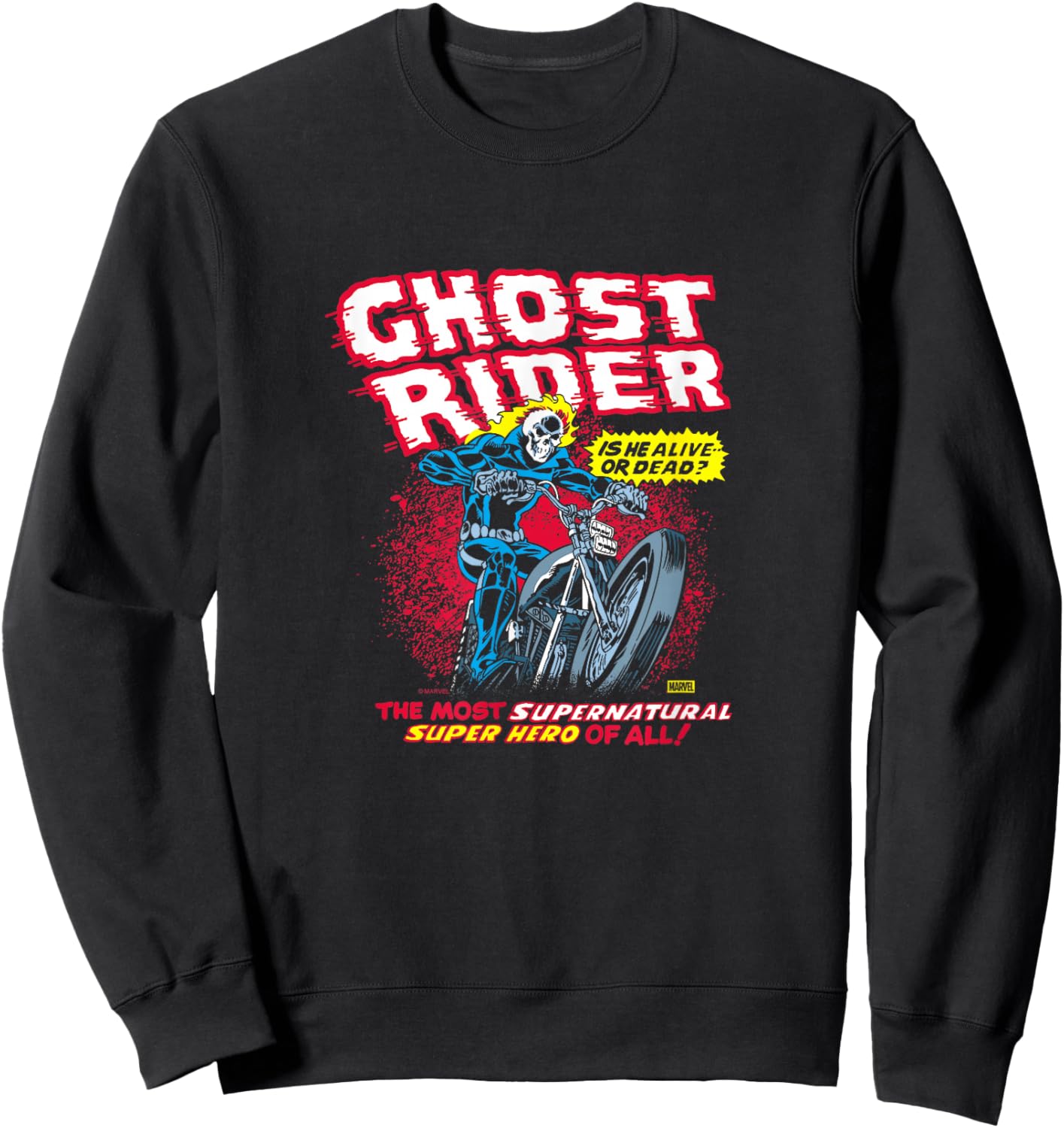 Ghost Rider - Most Supernatural Sweatshirt - Sweatshirt | Black