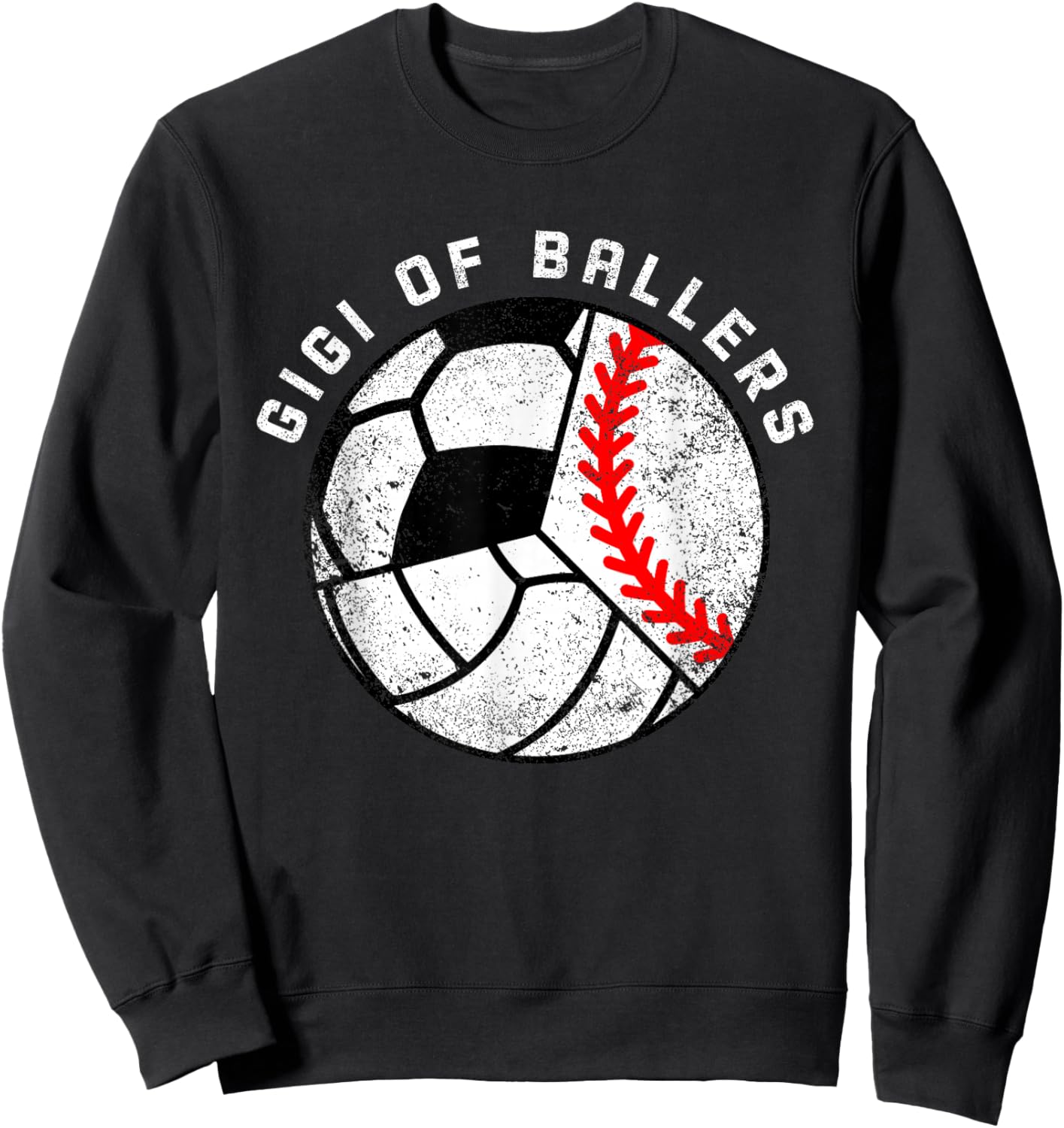 Gigi of Ballers Funny Baseball Volleyball Soccer Gigi Sweatshirt - Sweatshirt | Black
