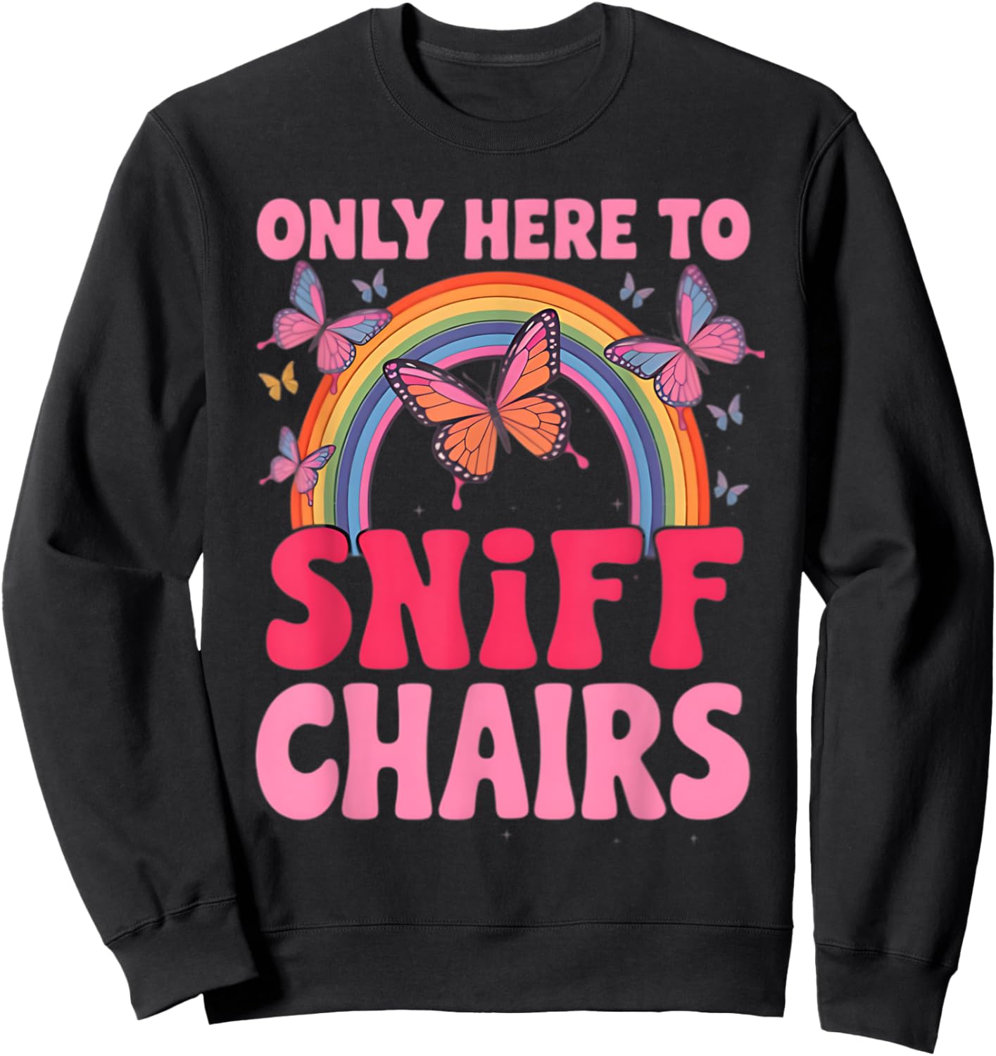 Funny Inappropriate Embarrassing Gag Meme Adult Humor Men Sweatshirt - Sweatshirt | Black