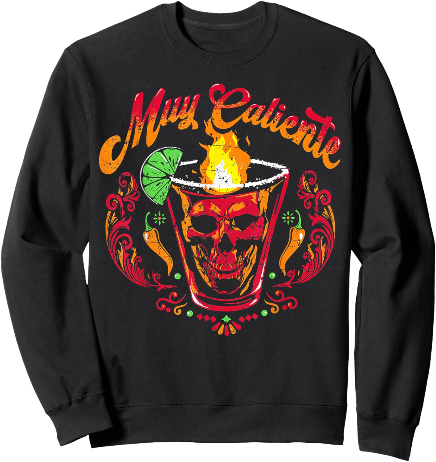 Muy Caliente Sweatshirt - Sweatshirt | Black