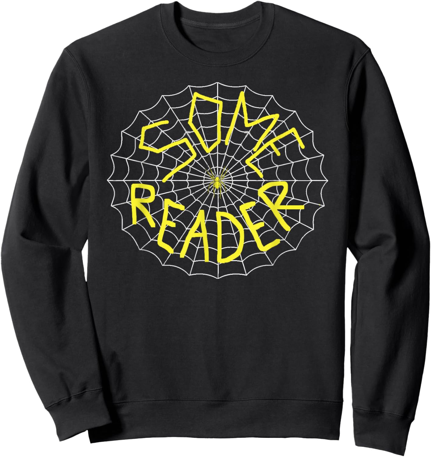 Charlotte's Some Reader Spider Web Sweatshirt - Sweatshirt | Black