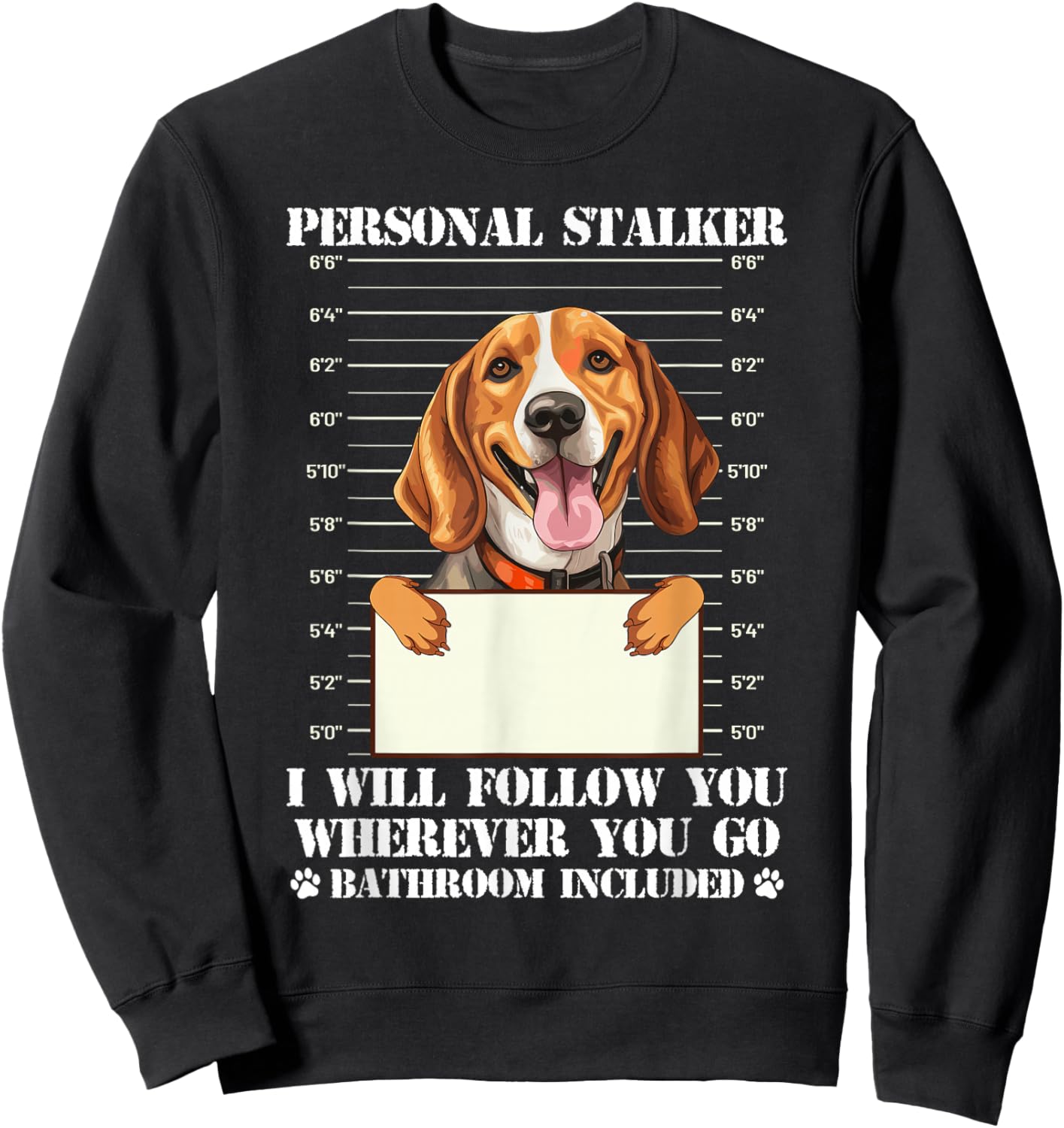 American Foxhound Lover Puppy Lover Dog American Foxhound Sweatshirt - Sweatshirt | Black