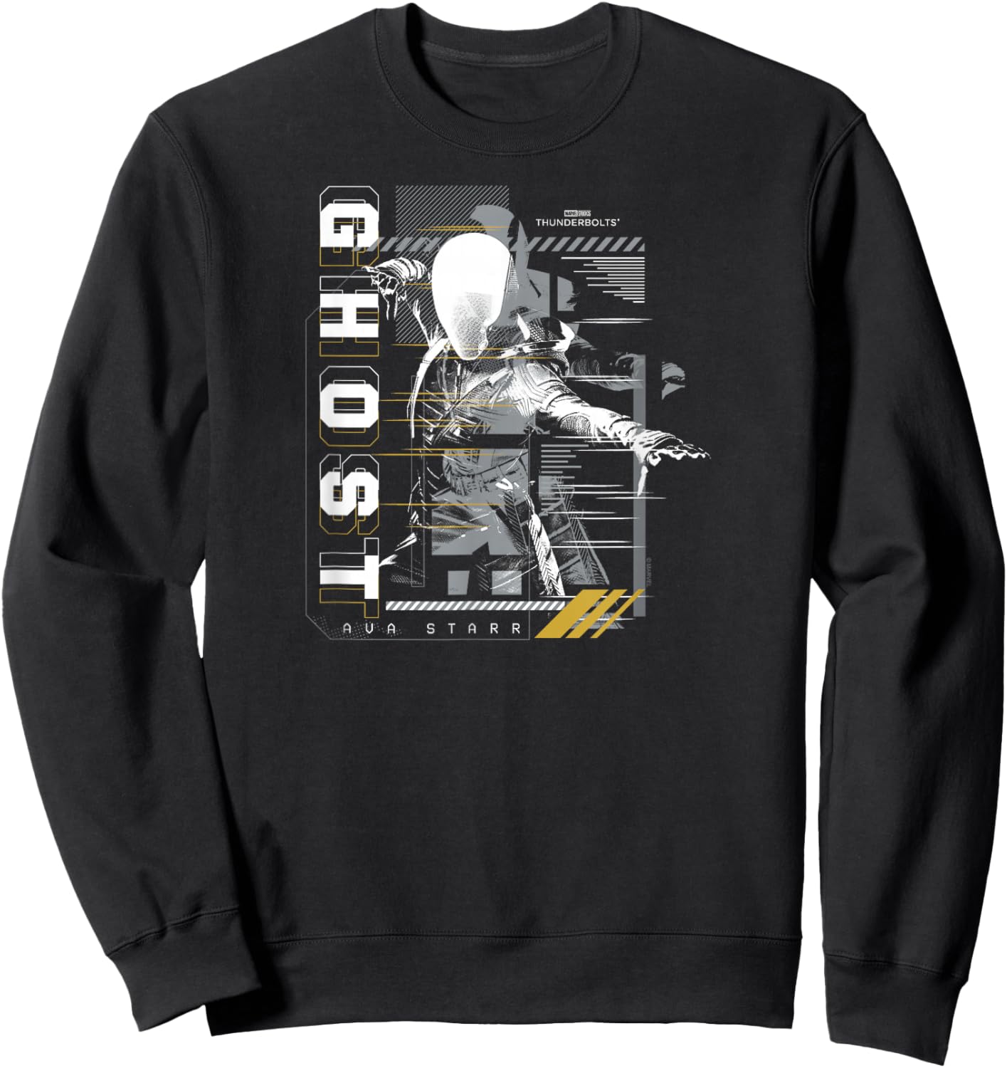 Marvel's Thunderbolts - Ghost Dark Digital Sweatshirt - Sweatshirt | Black