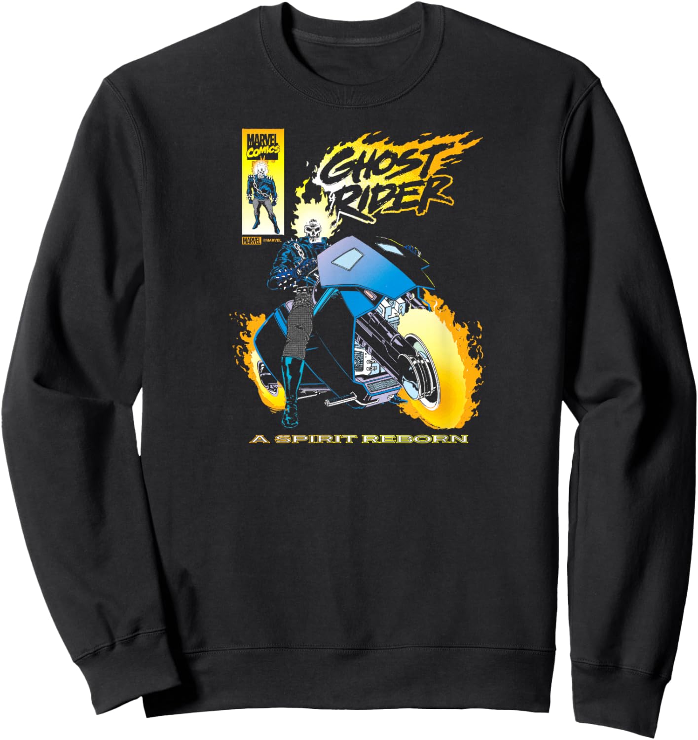 Ghost Rider - Comic Cover Sweatshirt - Sweatshirt | Black