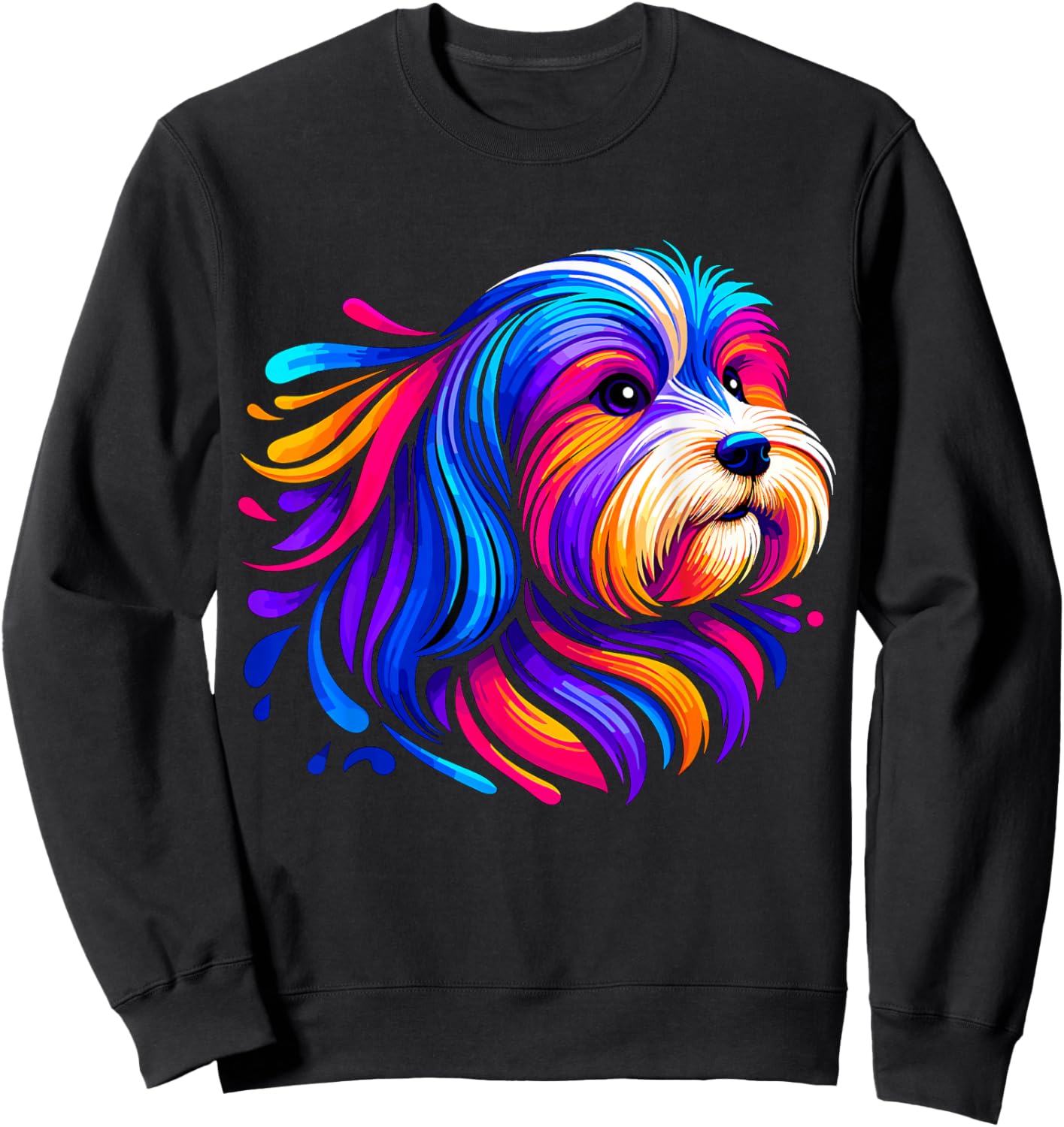 Havanese Dog Owner Sweatshirt - Sweatshirt | Black
