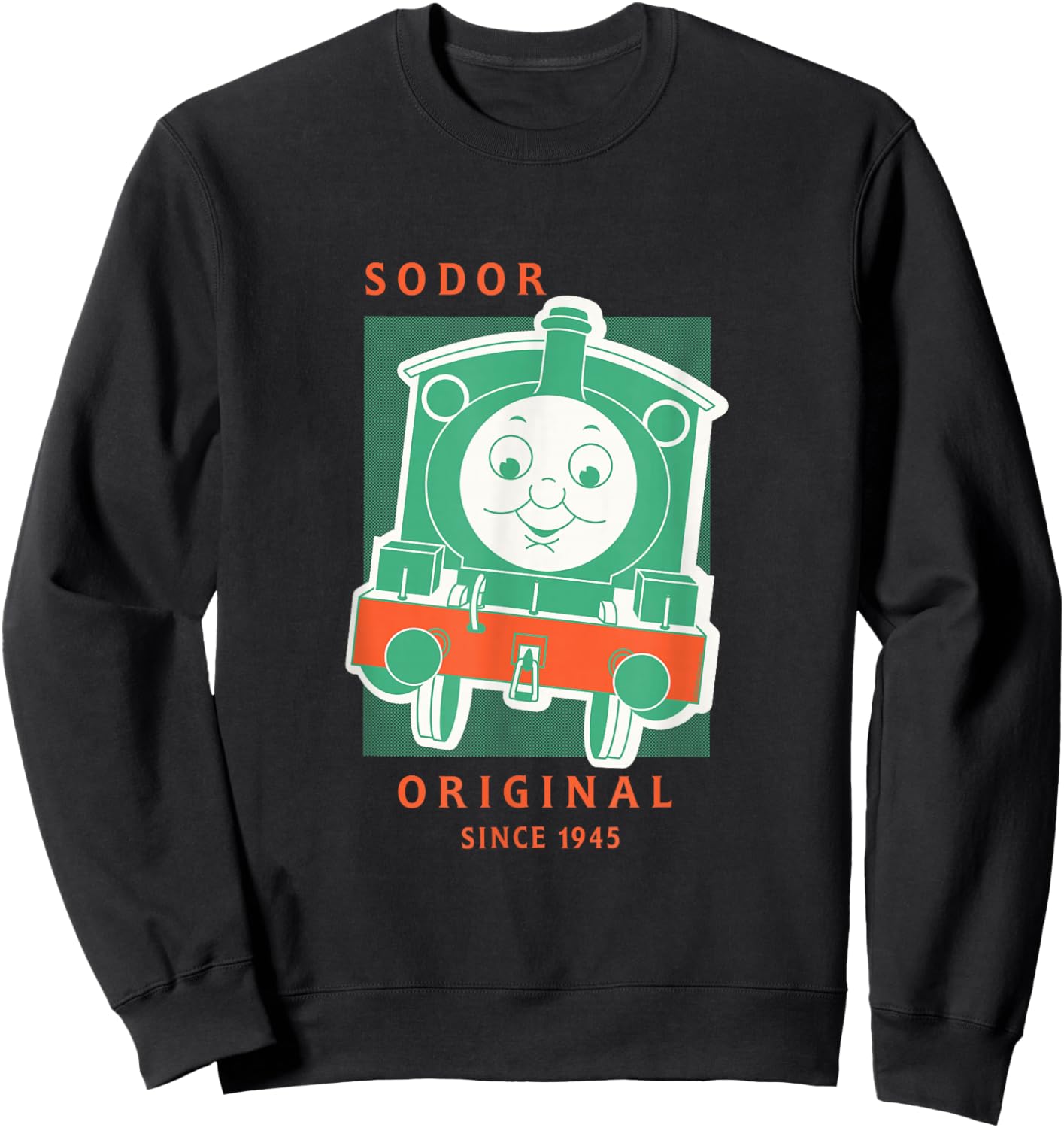 Thomas & Friends Sodor Original Since 1945 Sweatshirt - Sweatshirt | Black