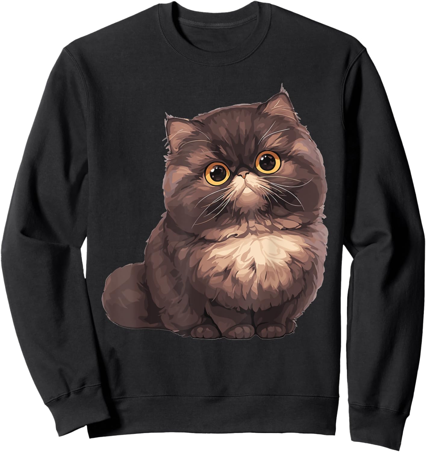 Persian Cats Persian Cat Sweatshirt - Sweatshirt | Black