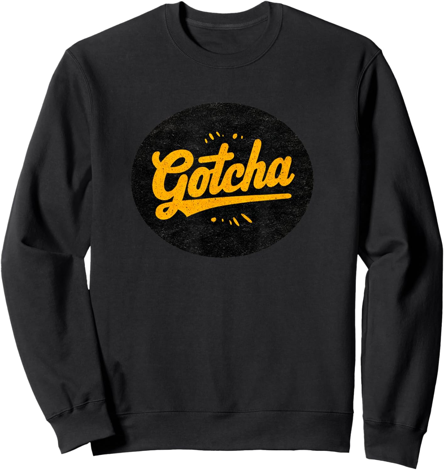 Superb Gotcha Stamp for A Cool Look Sweatshirt - Sweatshirt | Black