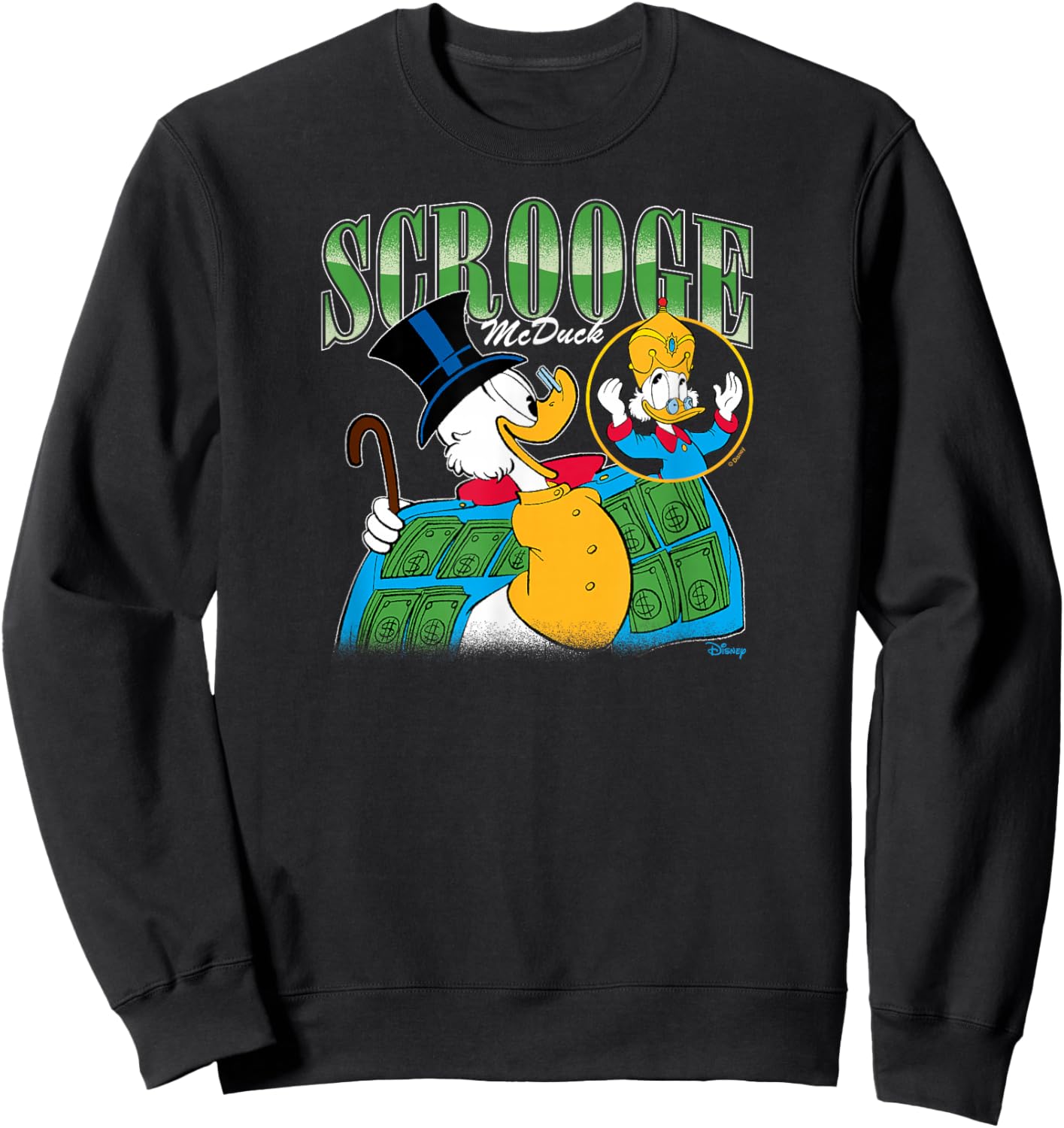 Duck Tales - Scrooge McDuck Sweatshirt - Sweatshirt | Black