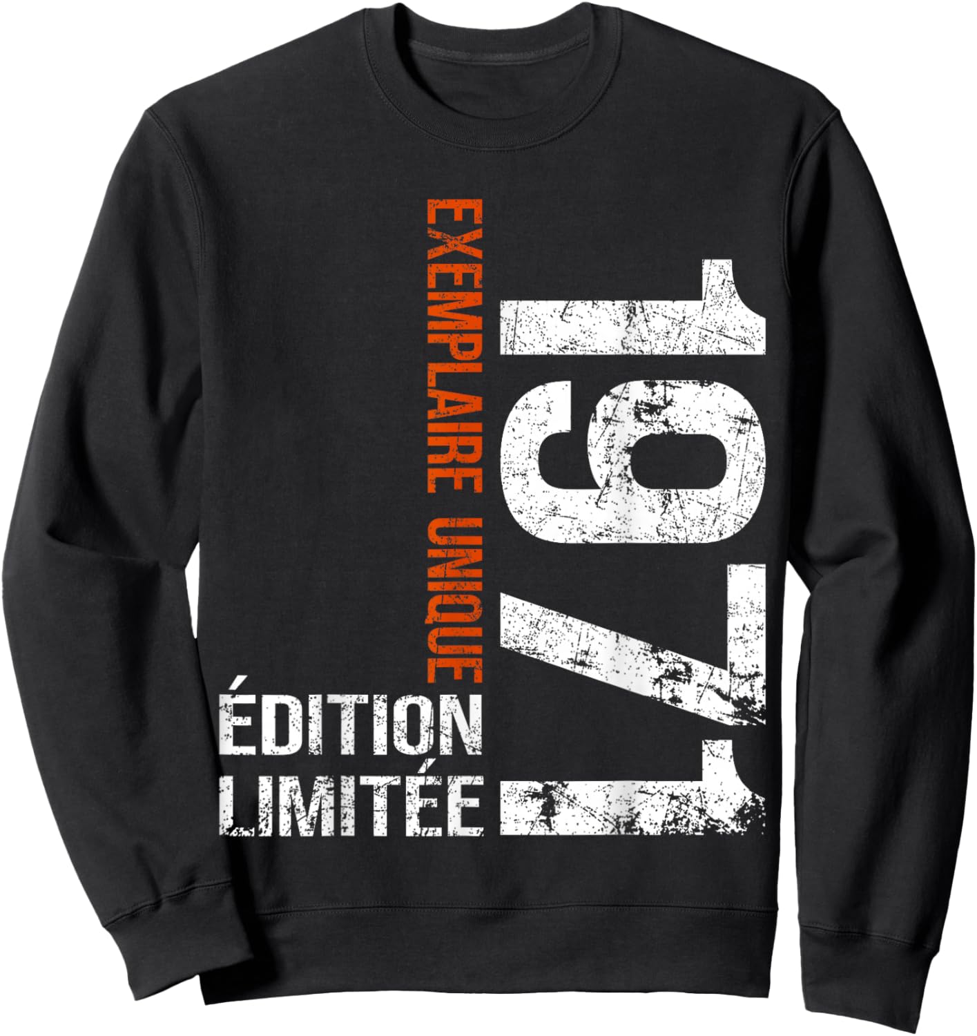 Vintage 1971 Gift 55 Years Man Birthday Humour Sweatshirt - Sweatshirt | Black