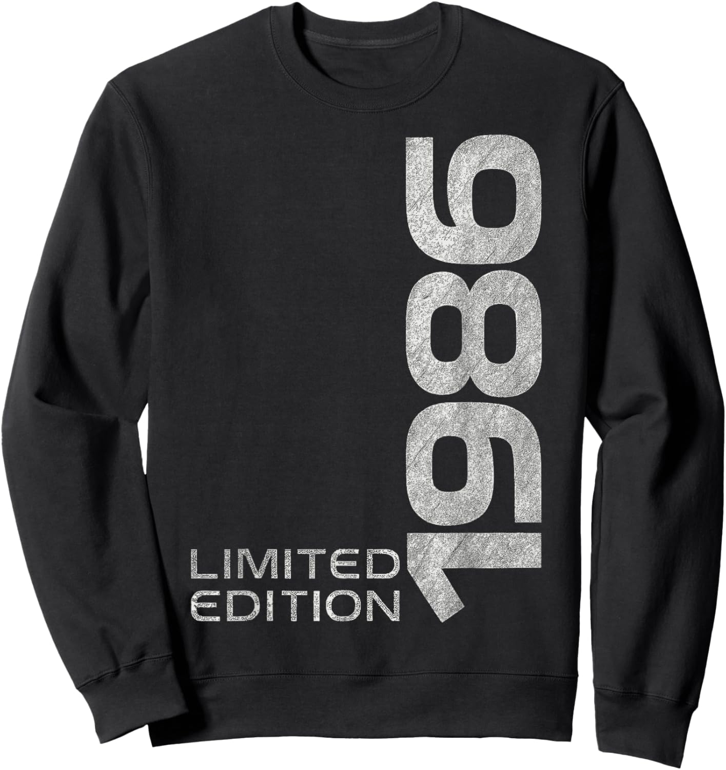 40th Birthday Man Woman 40 Years 1986 Decorative Gift Funny Sweatshirt - Sweatshirt | Black