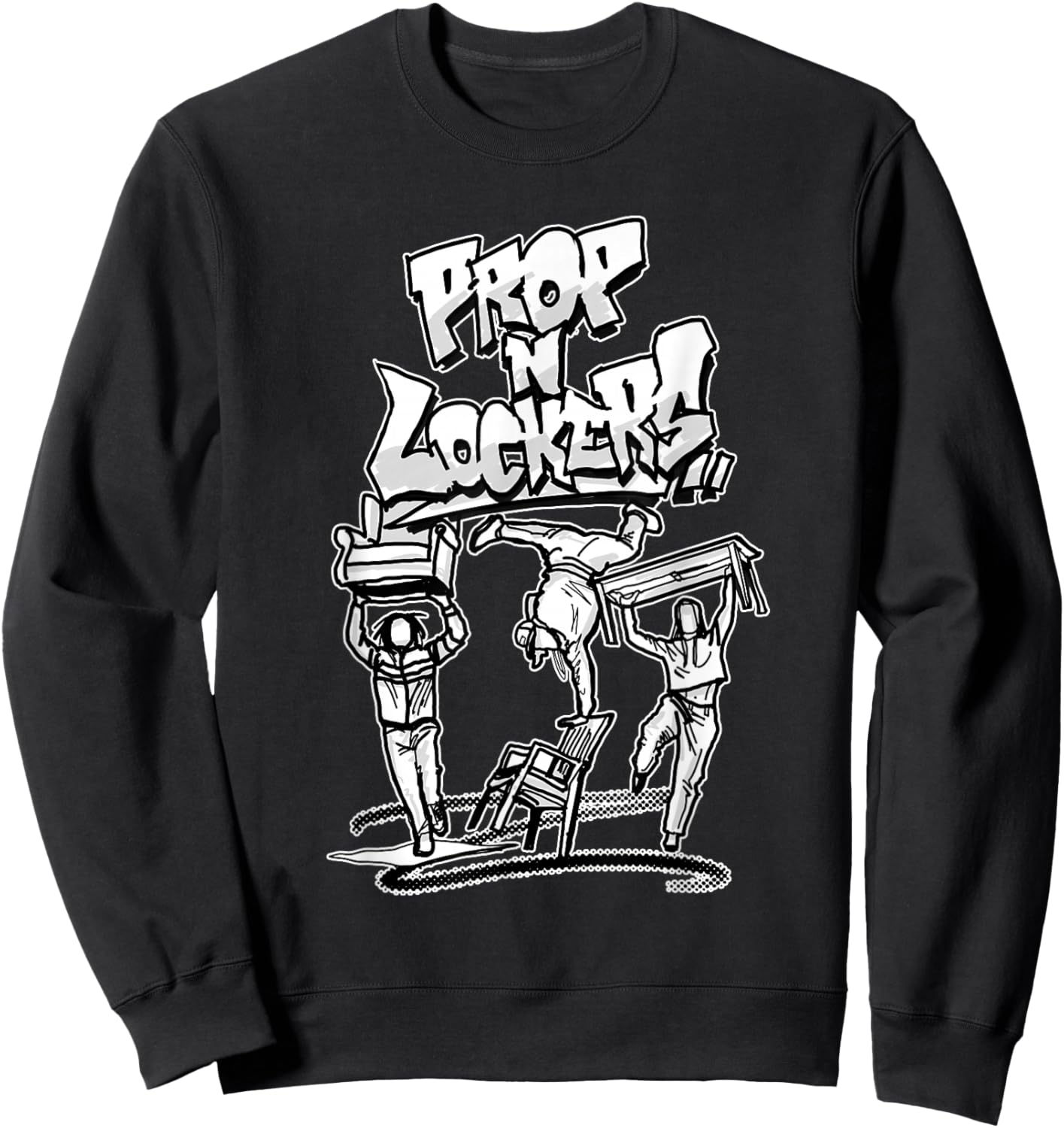 Prop N Locker Sweatshirt - Sweatshirt | Black