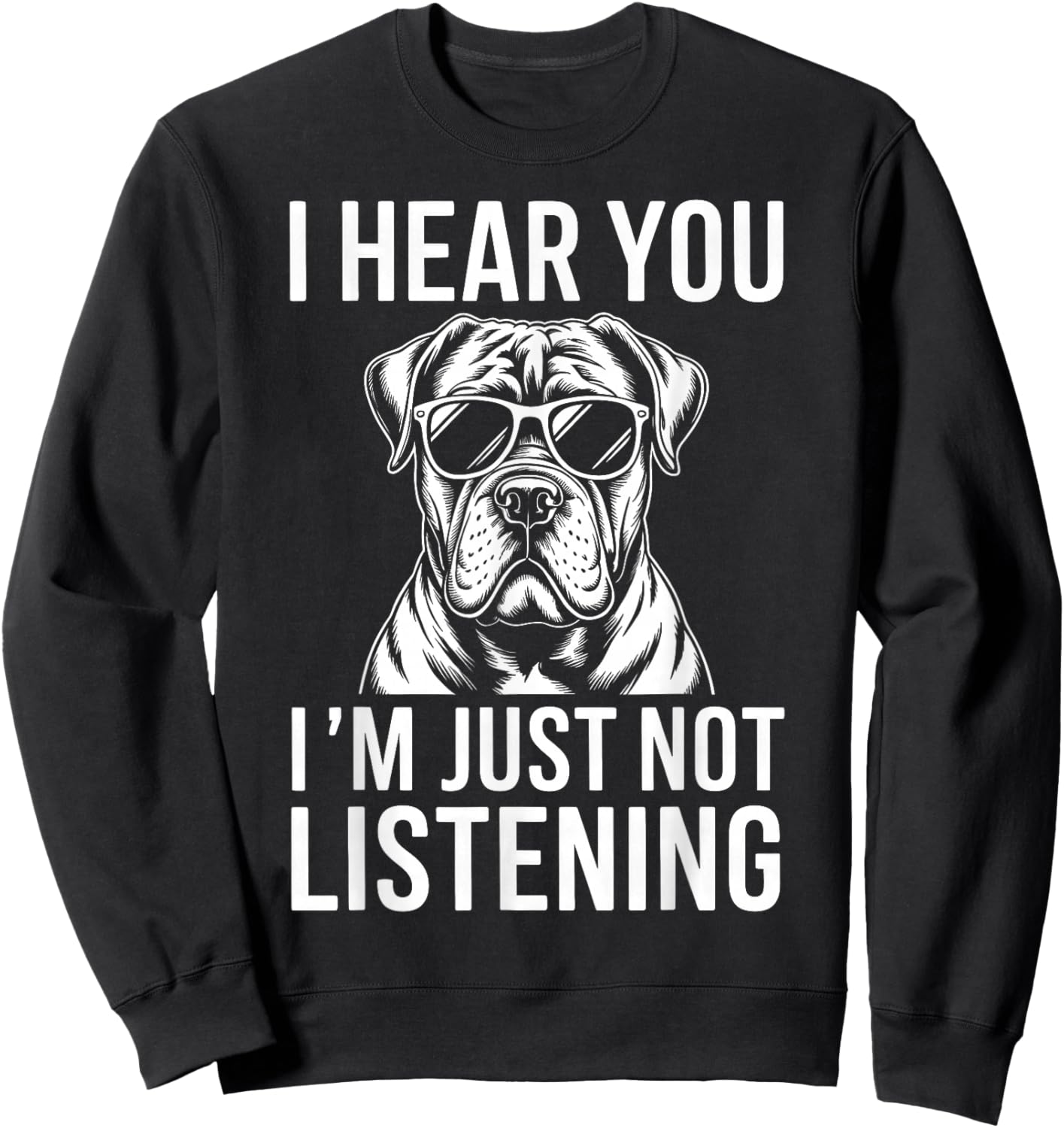 Cane Corso Lustiger Cane Corso Sweatshirt - Sweatshirt | Black