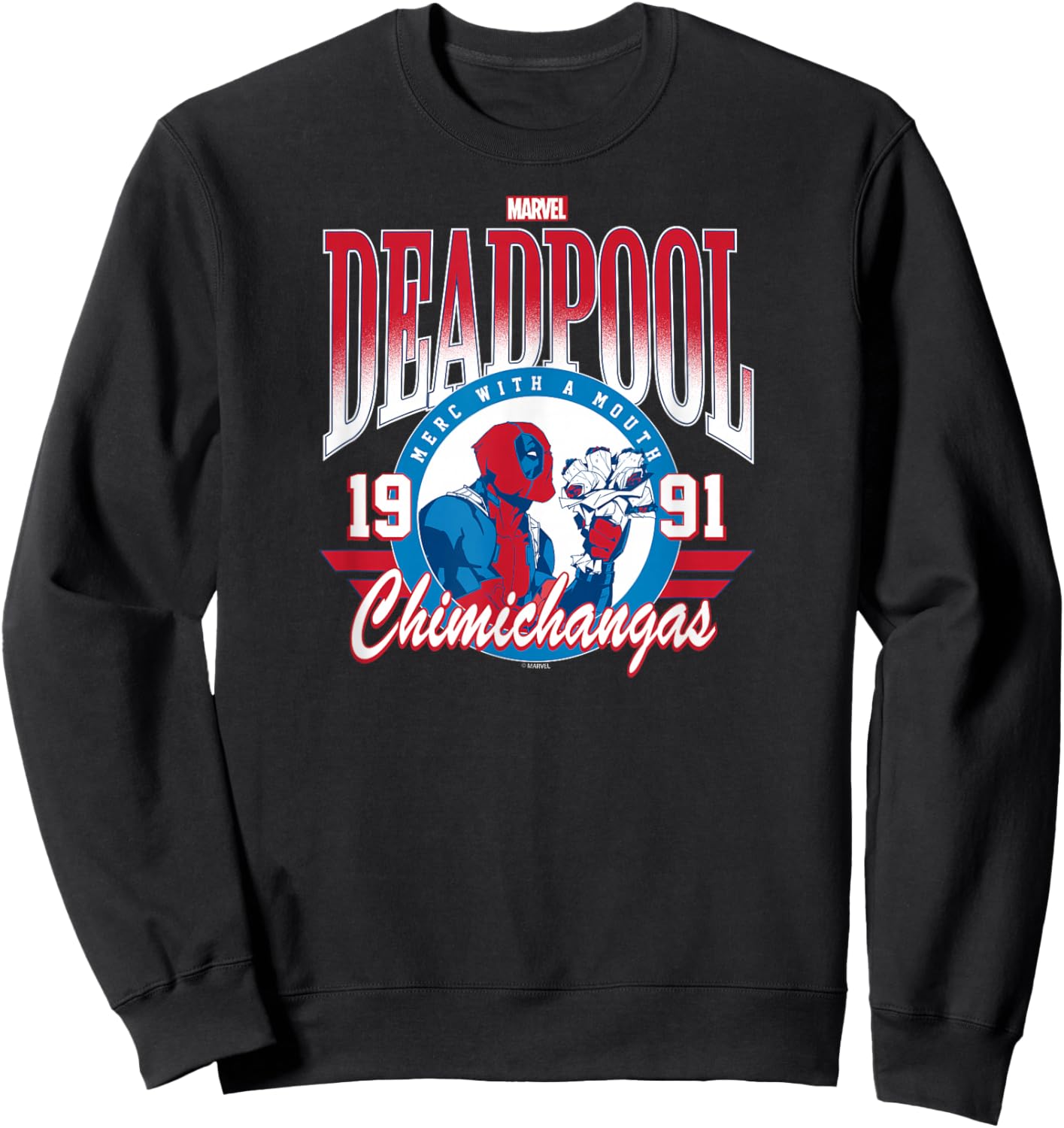 Deadpool - Athletic Sweatshirt - Sweatshirt | Black