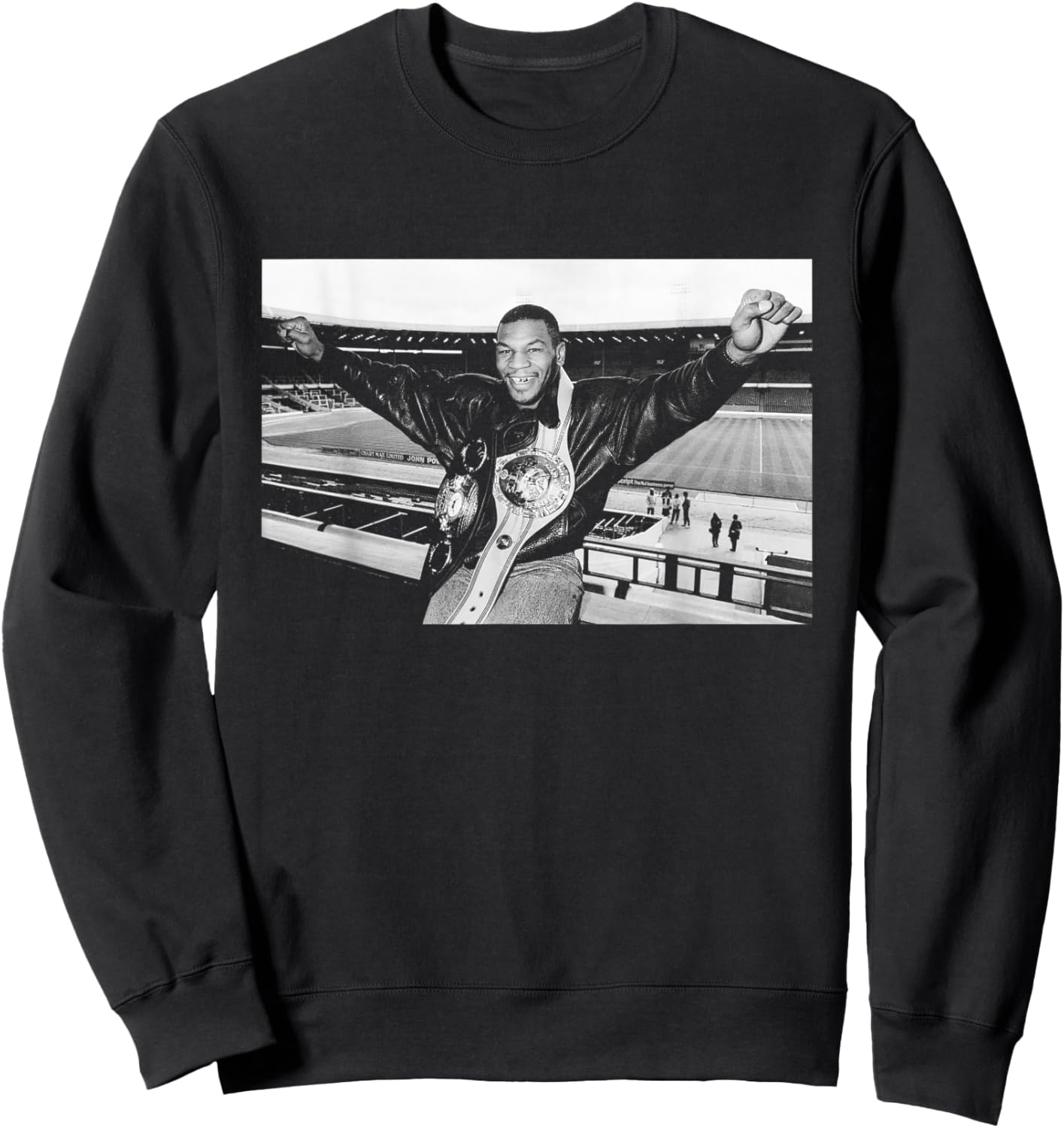 Mike Tyson Heavyweight Boxing World Champion At Wembley 1987 Sweatshirt - Sweatshirt | Black