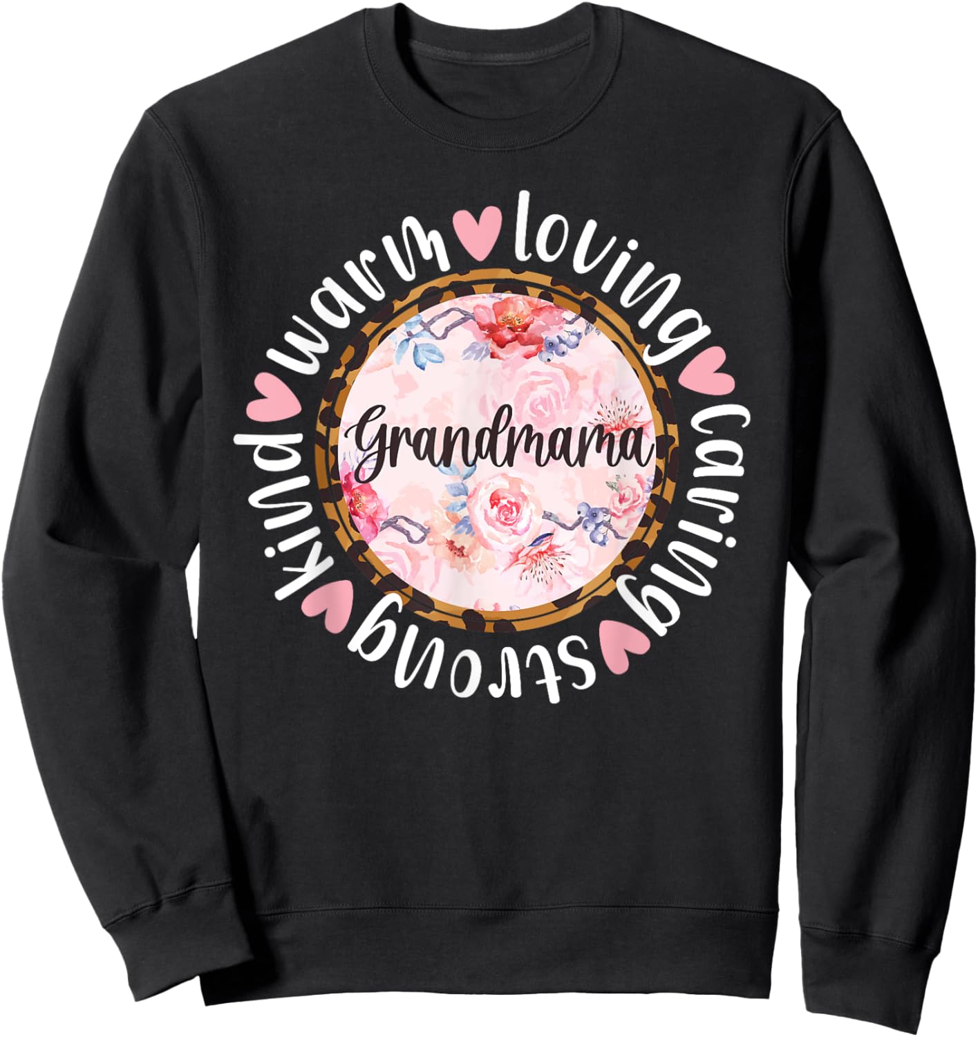 Grandmama Grandma Appreciation Grandmama Grandmother Sweatshirt - Sweatshirt | Black