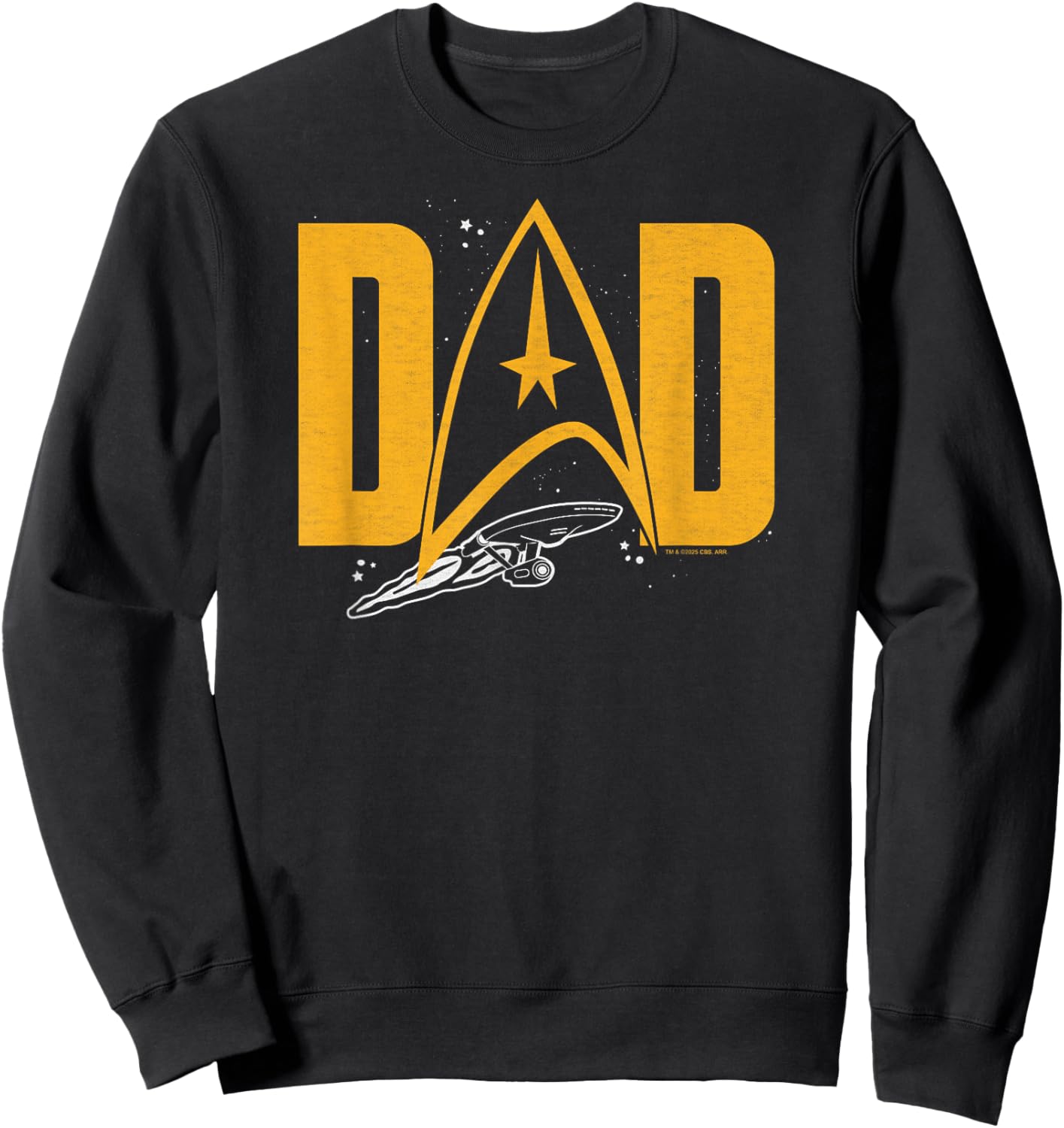 Star Trek - Starfleet Dad Sweatshirt - Sweatshirt | Black