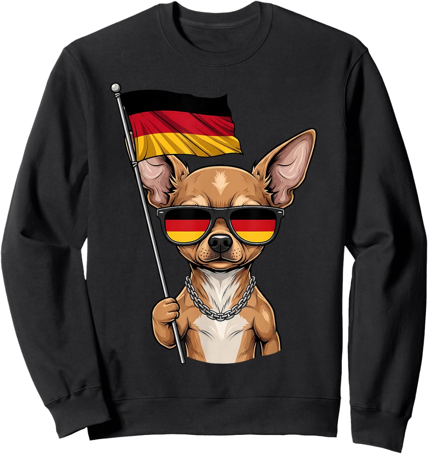 Germany Roots German Flag Deutschland Sweatshirt - Sweatshirt | Black
