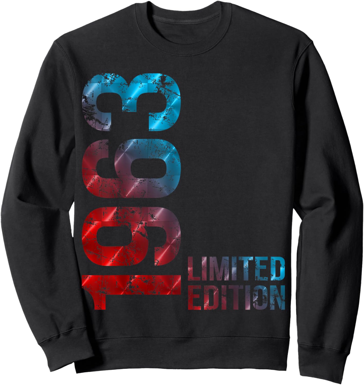 63. Geburtstag Mann Frau 63 Jahre 1963 Sweatshirt - Sweatshirt | Black