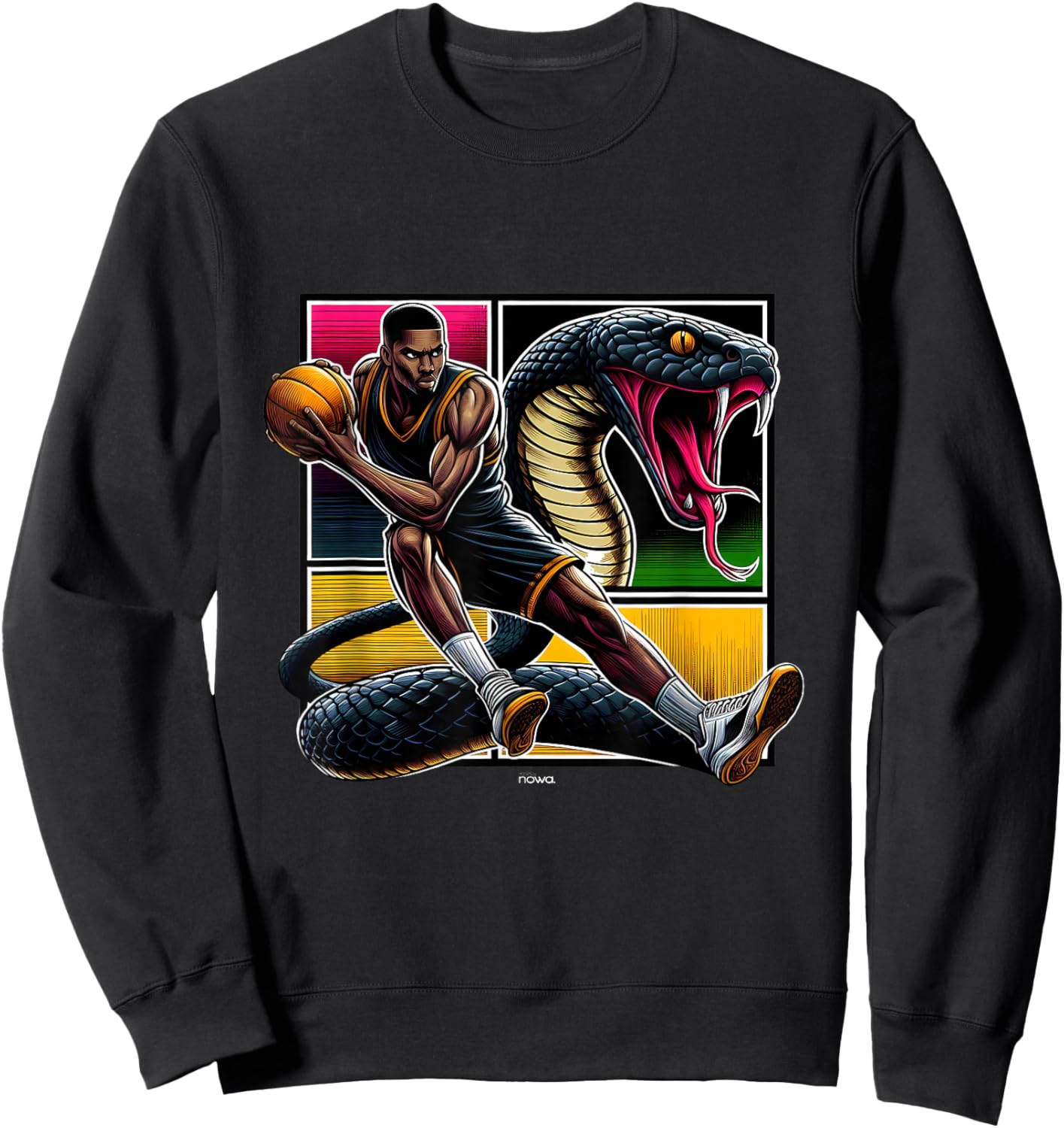 Fearless and Confident Legend Basketball Motivation Sweatshirt - Sweatshirt | Black