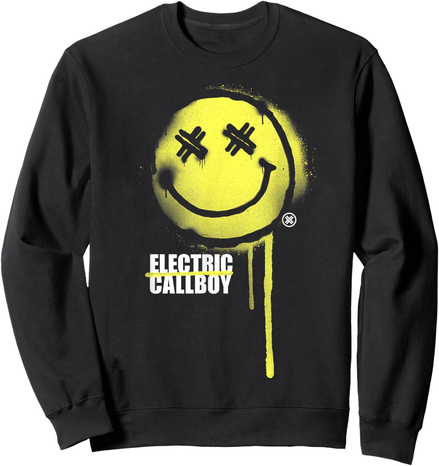 Spray Smile Sweatshirt - Sweatshirt | Black